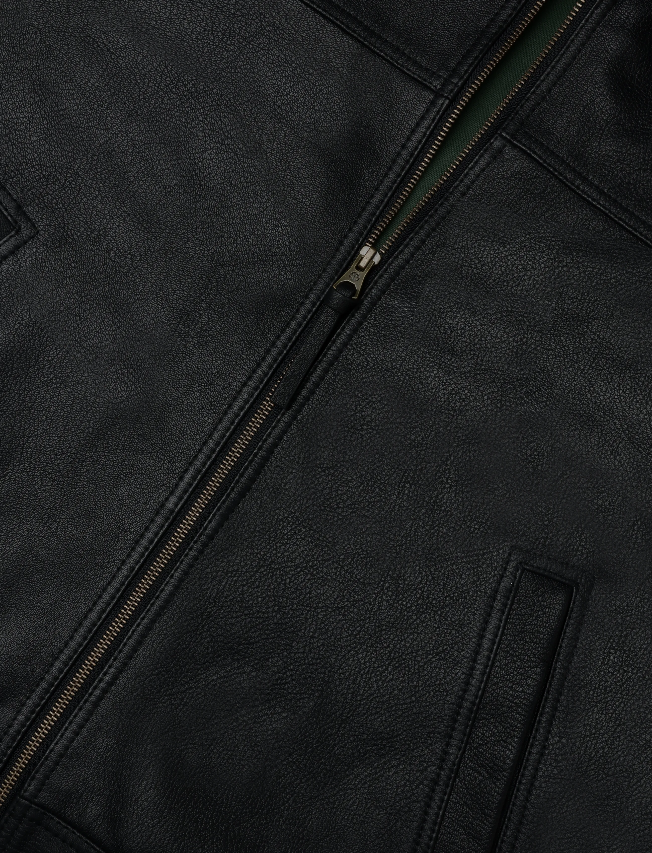 Timberland - Leather Bomber - herbstjacken - black - 3