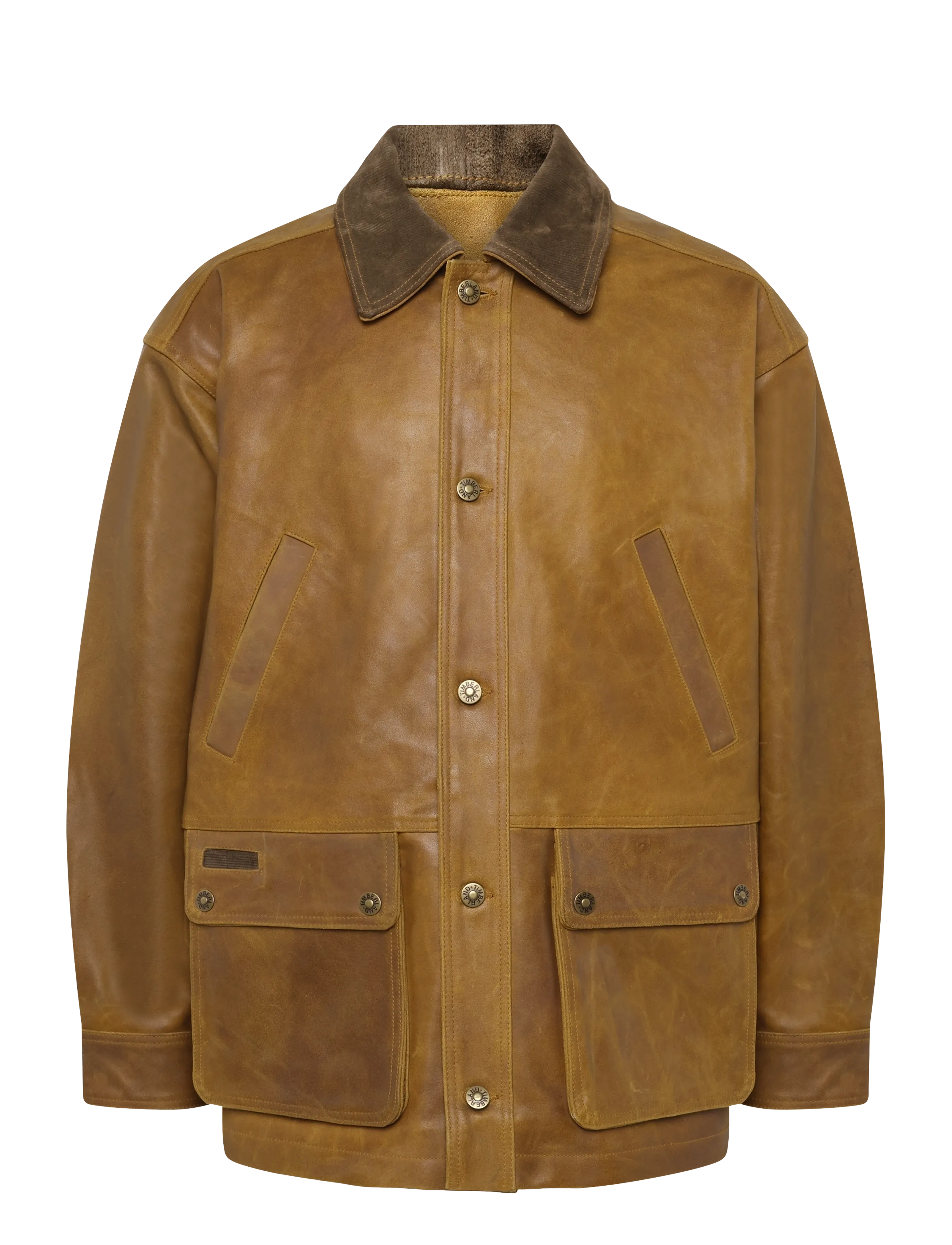 Timberland Leather Field Coat - Osta stiili järgi - ERMINE / brown