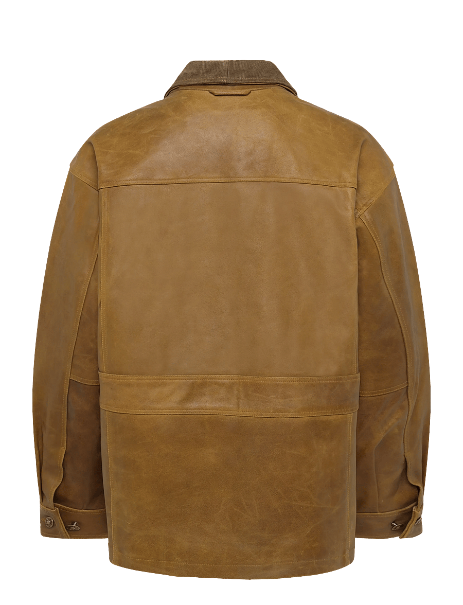 Timberland - Leather Field Coat - sügisjoped - ermine - 1