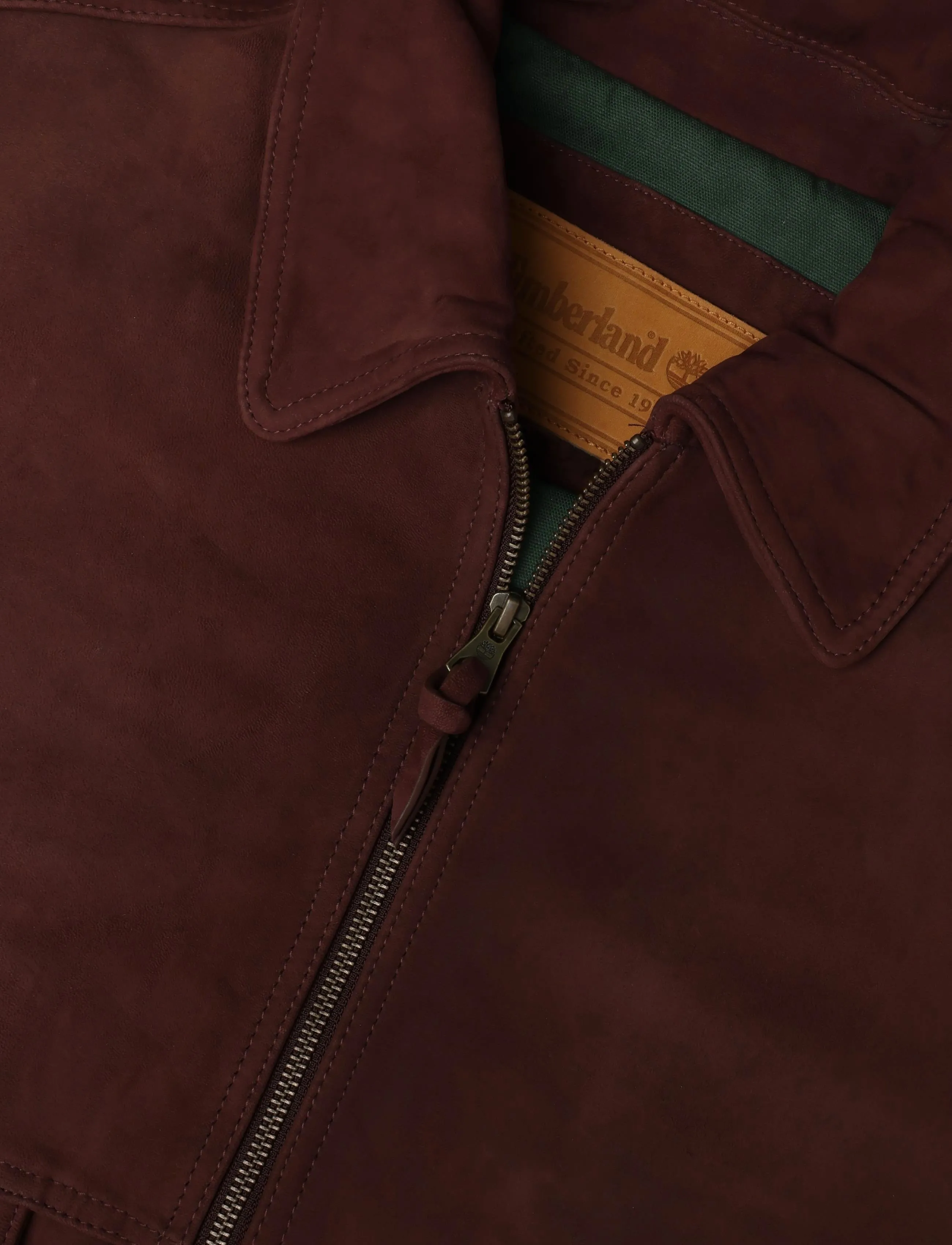 Timberland - Leather Bomber - fall jackets - chicory coffee - 2