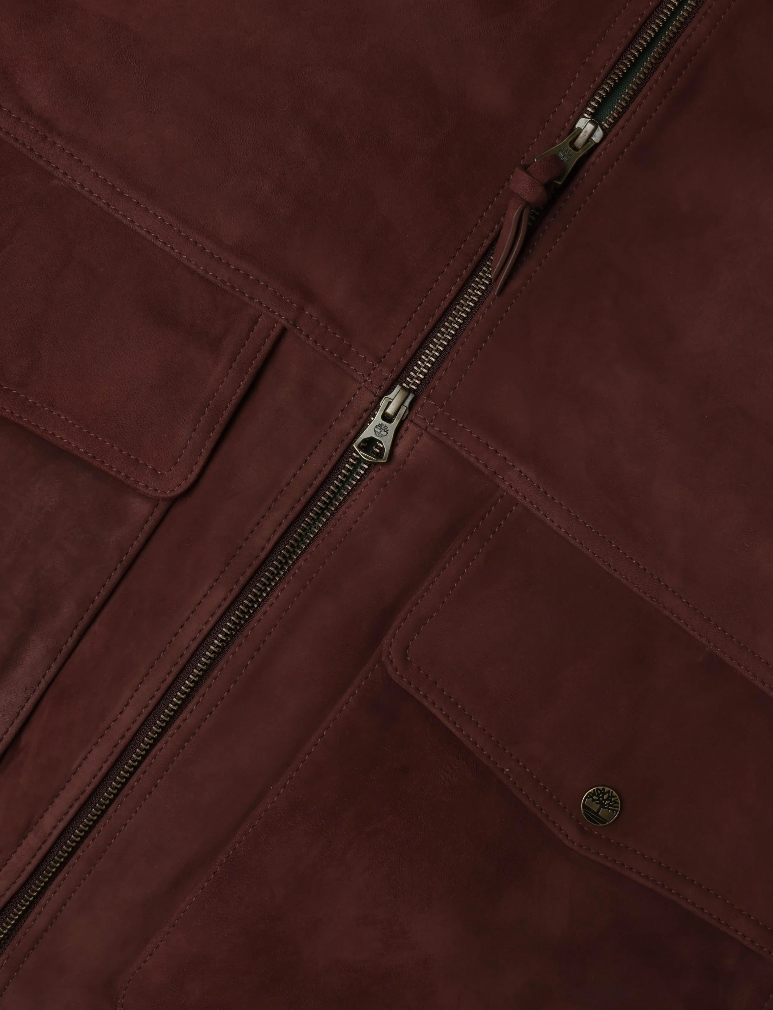 Timberland - Leather Bomber - fall jackets - chicory coffee - 3