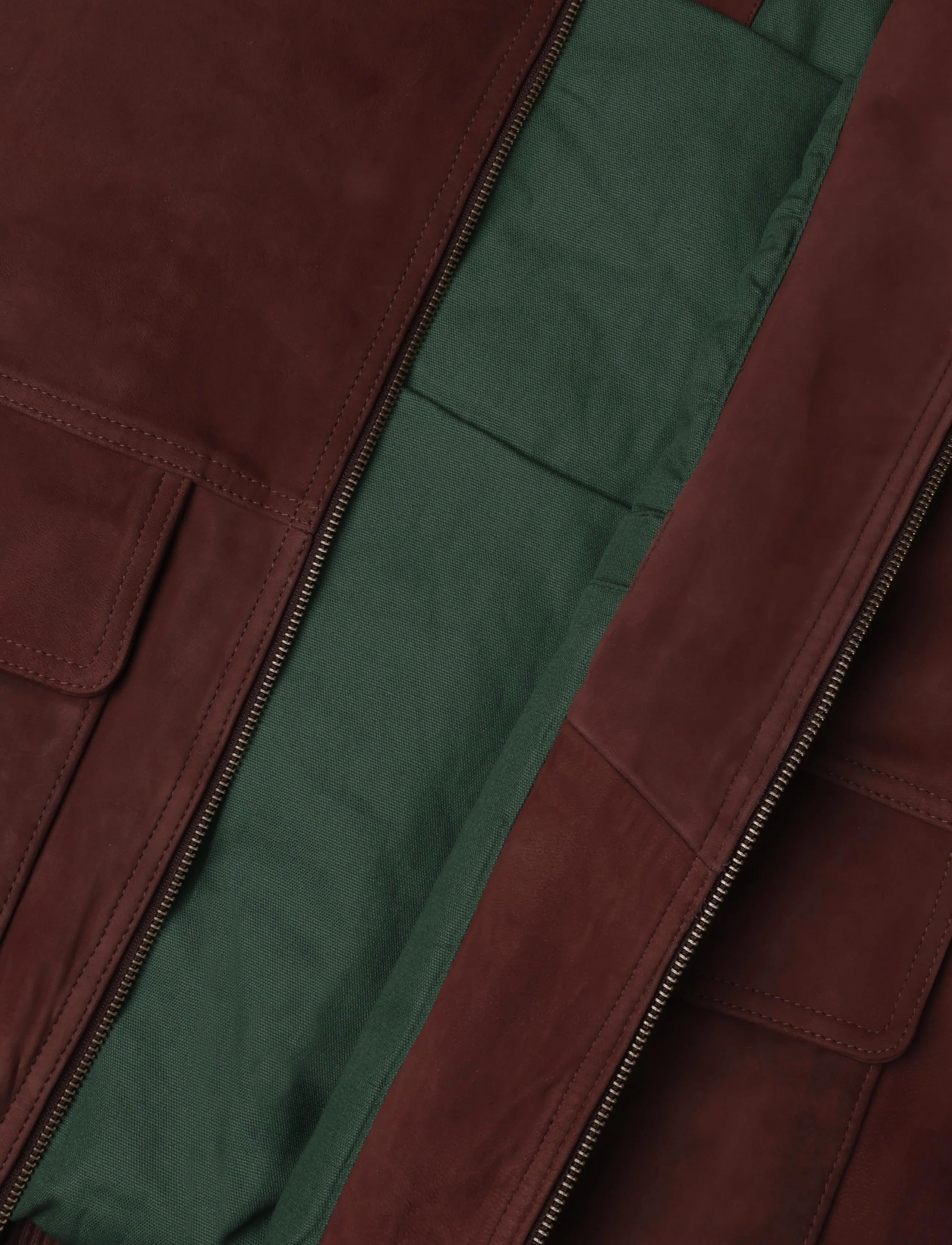 Timberland - Leather Bomber - fall jackets - chicory coffee - 4