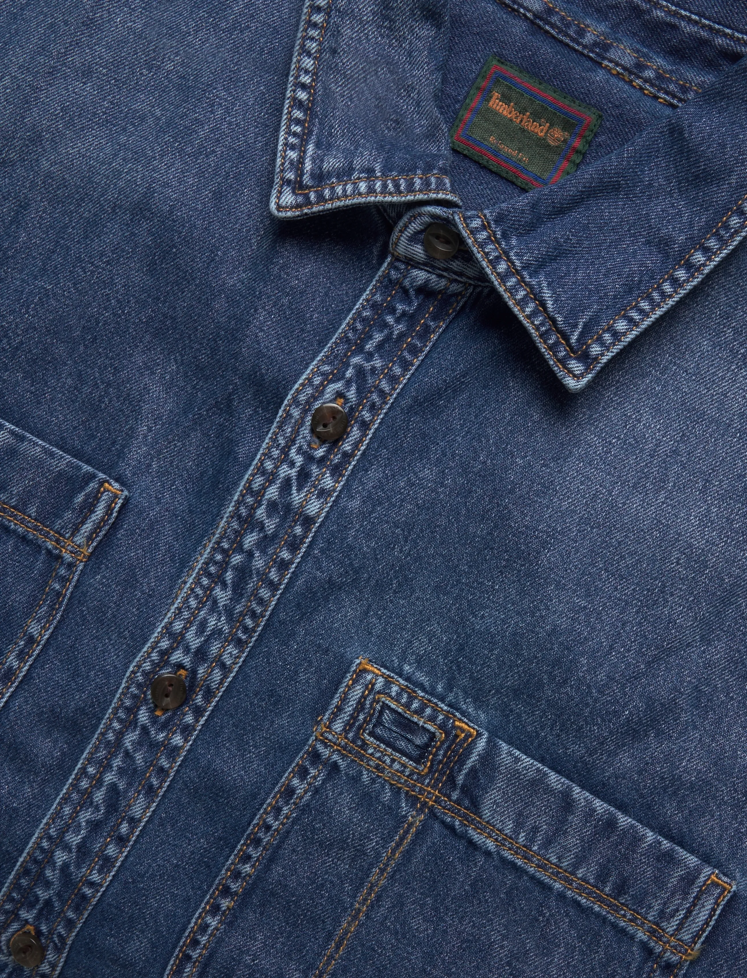 Timberland - Denim Pocket Shirt - shoppa efter stil - harbour blue wa - 2