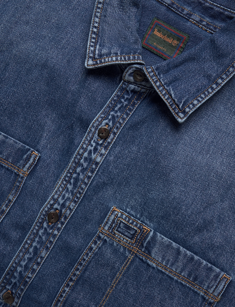 Timberland - Denim Pocket Shirt - shoppa efter stil - harbour blue wa - 2
