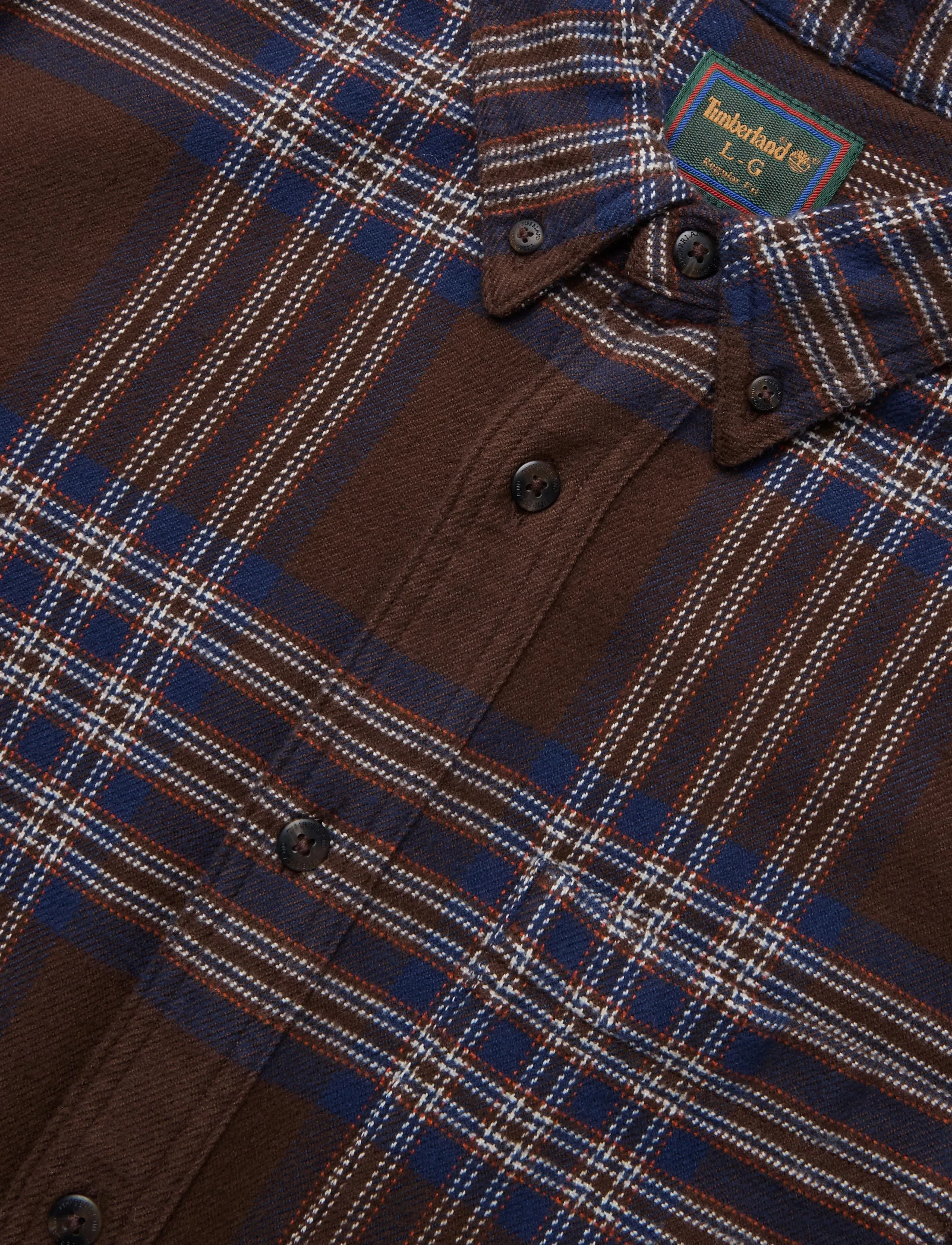 Timberland - Flannel House Check Shirt (Regular) - chicory cof yd - 2