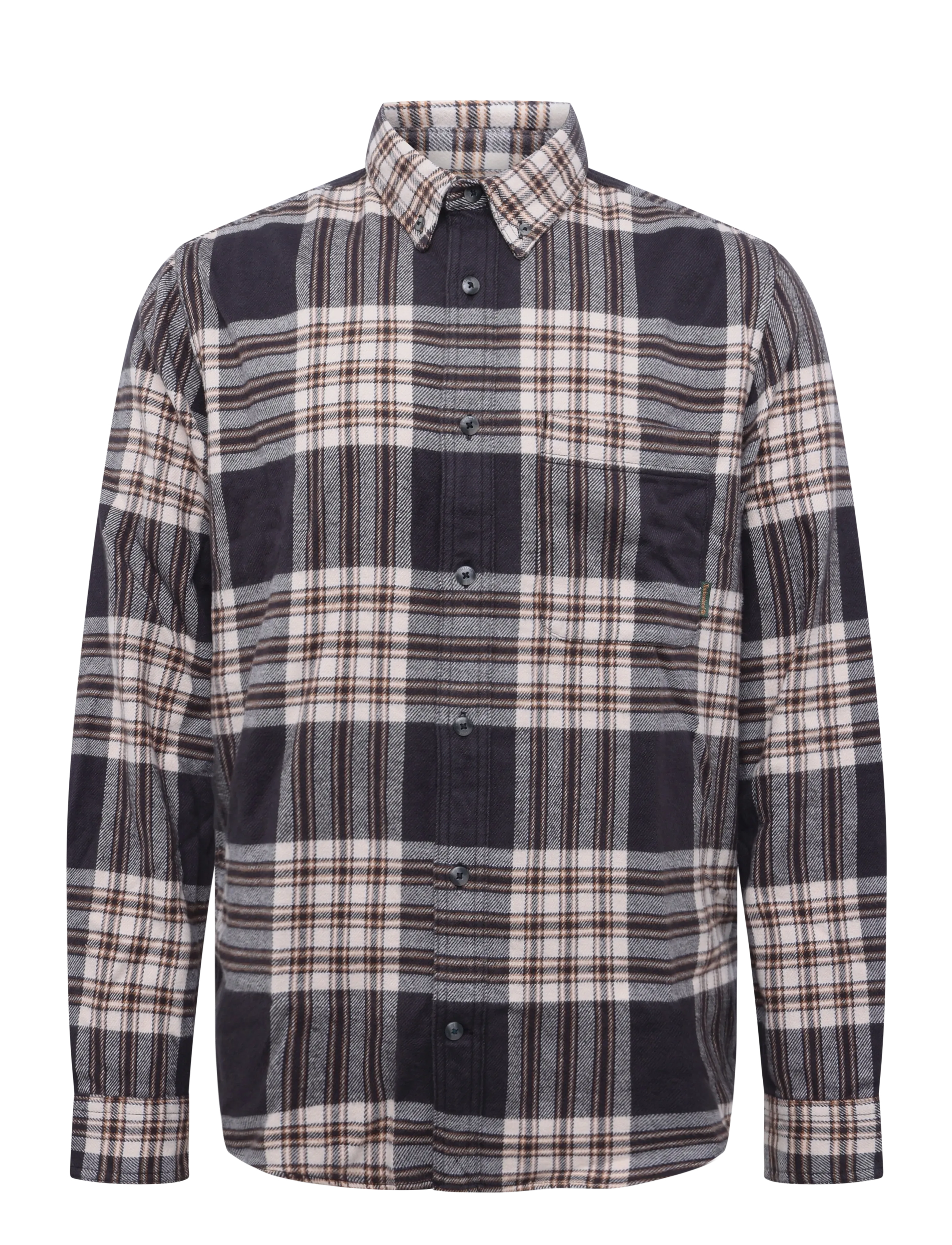 Timberland Flannel House Check Shirt (Regular) - Kleidung - VNTG BLACK YD / black