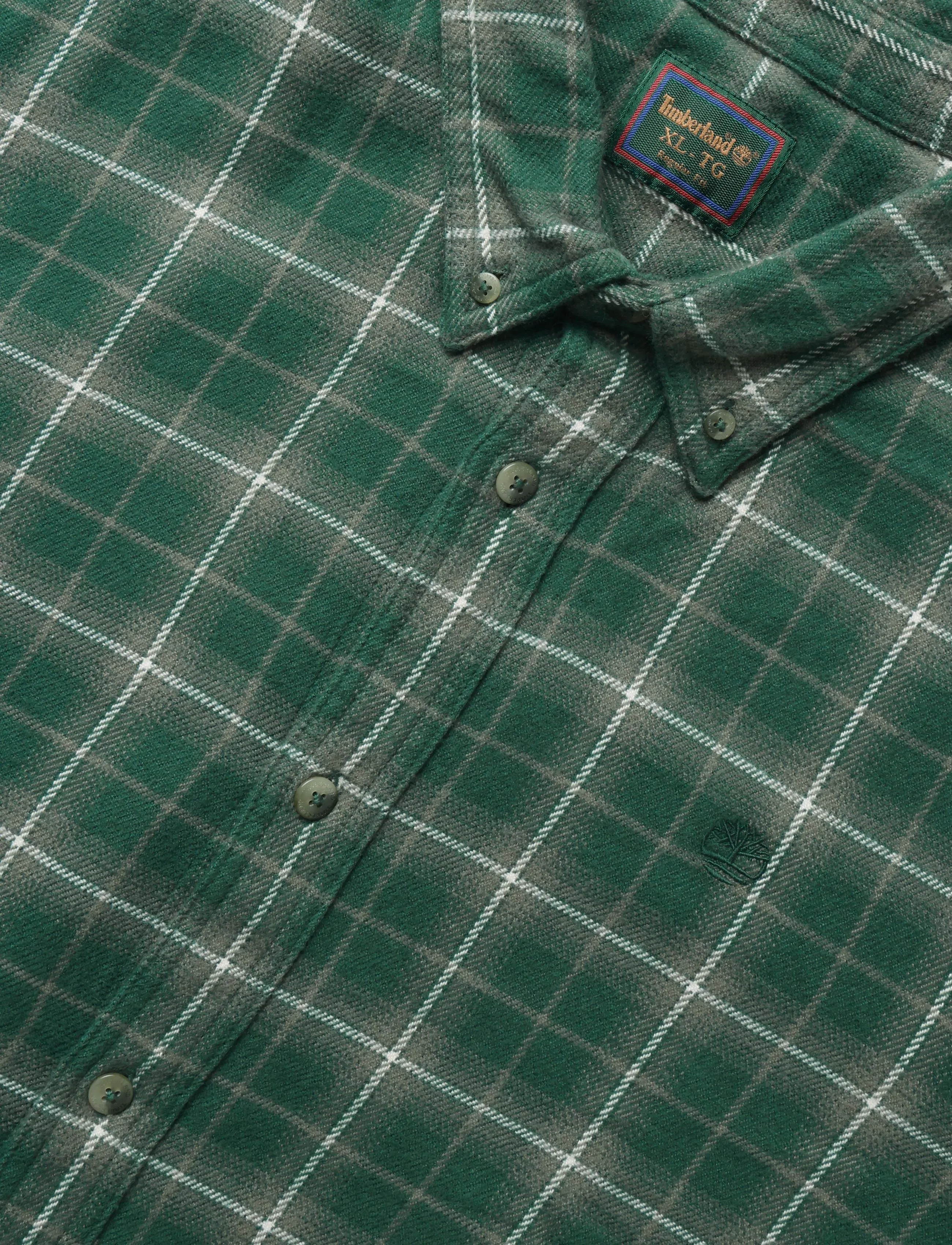 Timberland - Flannel Check Shirt (Regular) - flanell-hemden - sycamore yd - 2