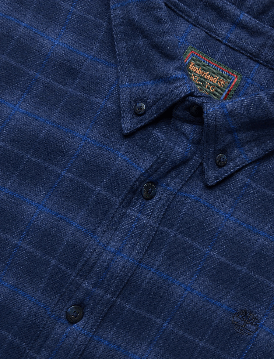 Timberland - Flannel Check Shirt (Regular) - flanellsärgid - naval acad yd - 2