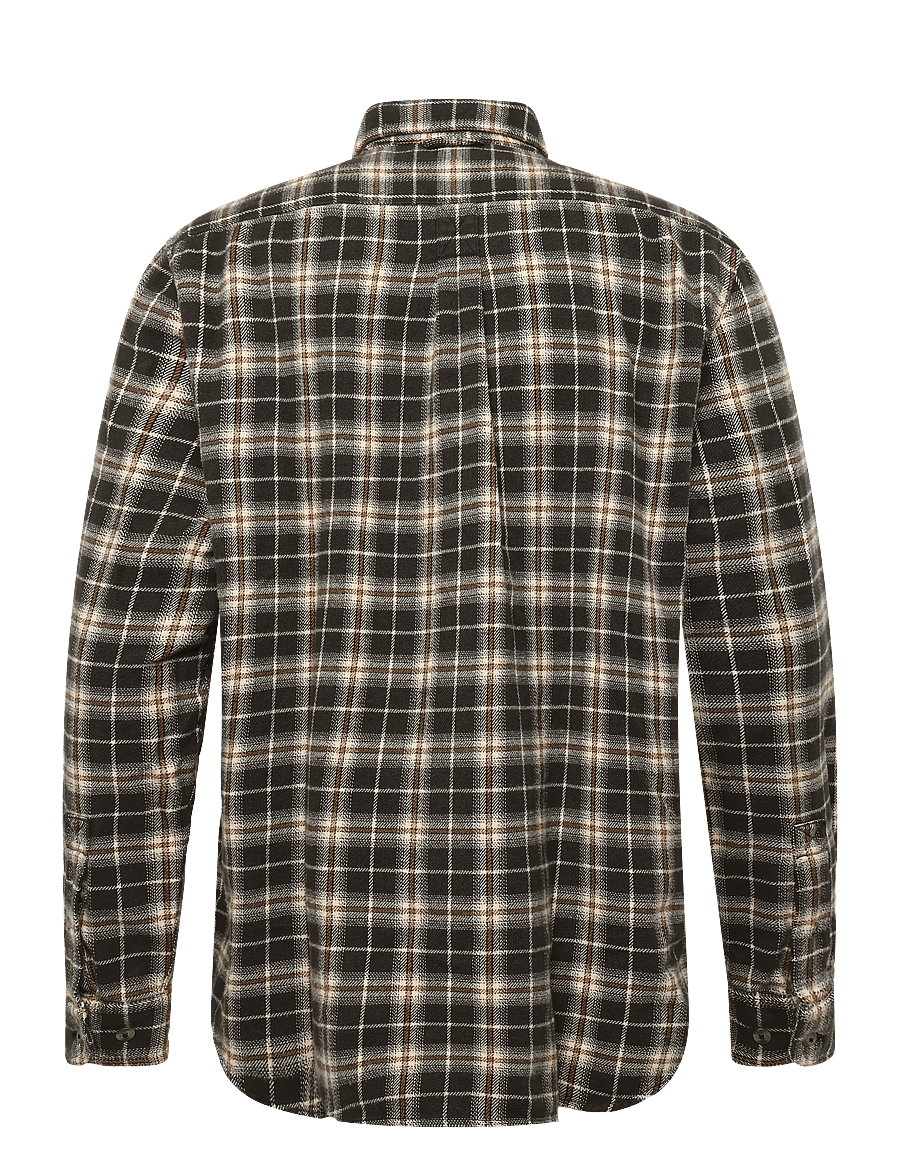 Timberland - Flannel Check Shirt (Regular) - flannel-skjorter - vntg black yd - 1