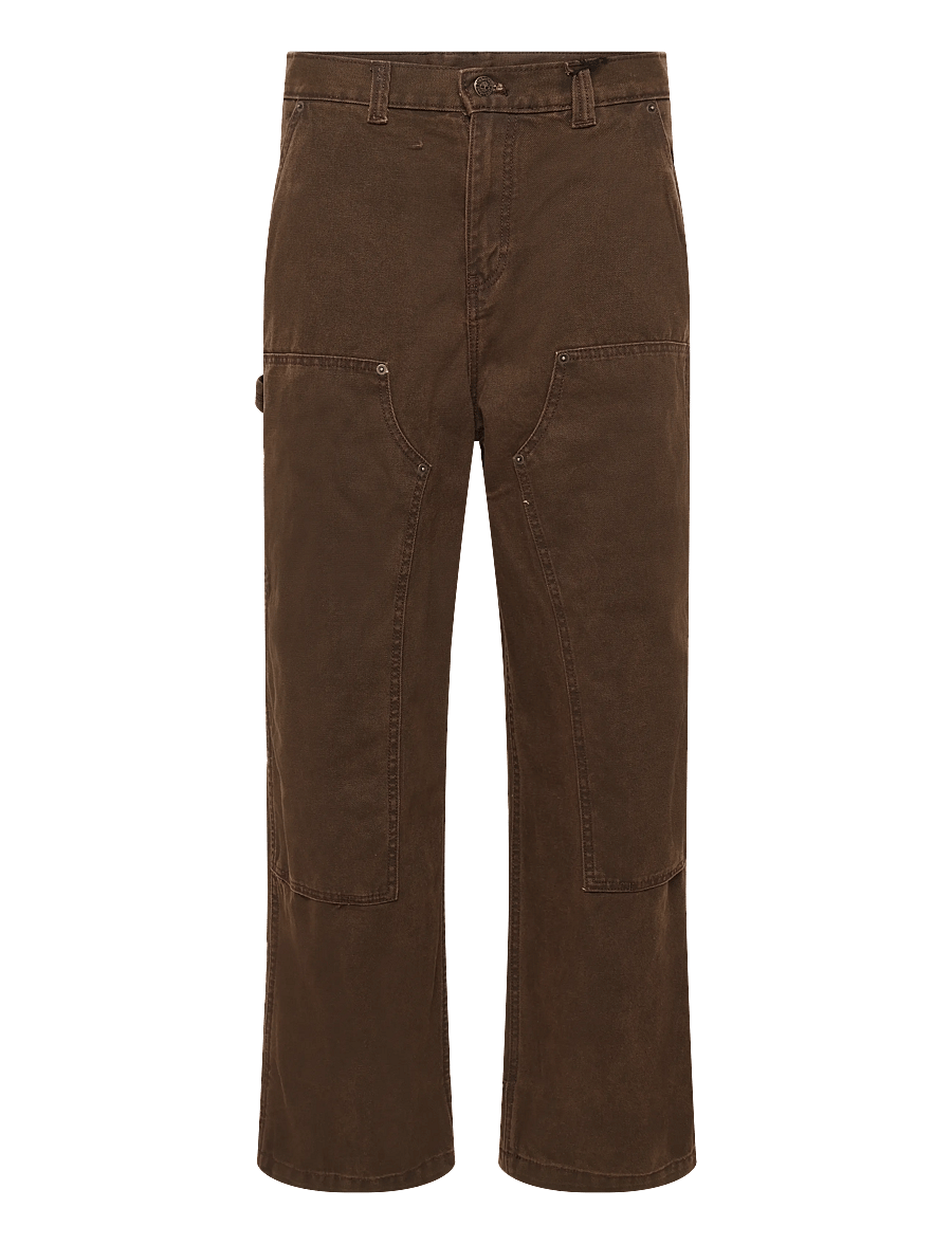 Timberland - Canvas Double Knee Carpenter Pants (Loos - casual byxor - chicory coffee - 0