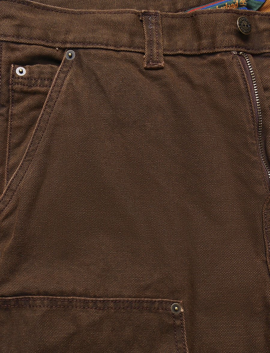 Timberland - Canvas Double Knee Carpenter Pants (Loos - casual byxor - chicory coffee - 2