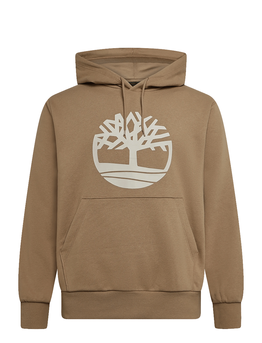 Timberland - Tree Logo BB Hoodie - kapuutsiga pusad - tannin - 0