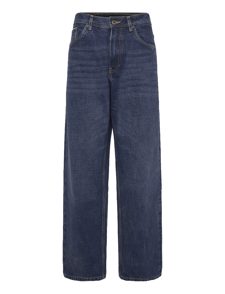 Timberland - Selvedge 5 Pocket Denim Pants (Relaxed) - weite jeans - midnight sky wa - 0