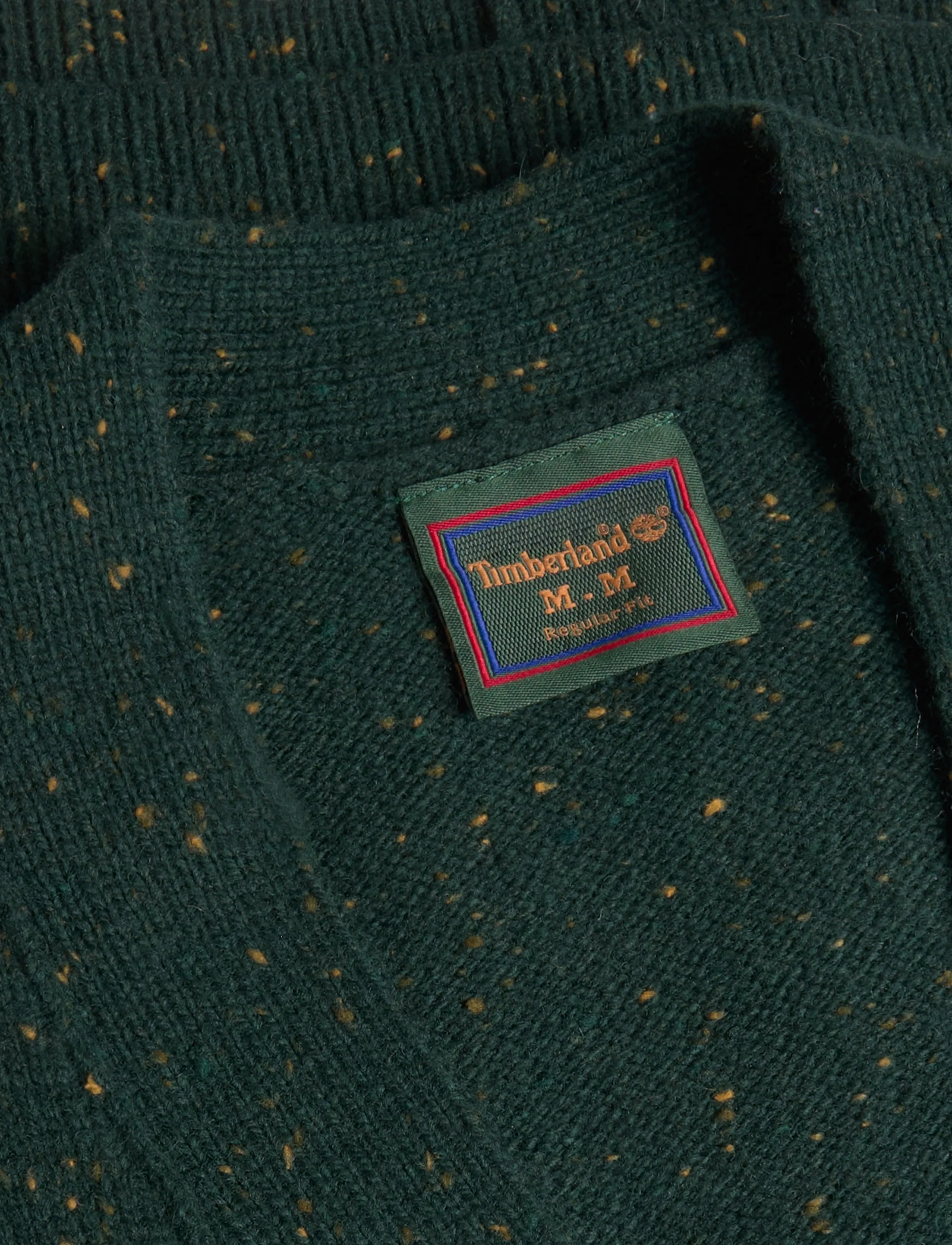Timberland - Wool Blend Speckle Yarn Cardigan - strickjacken - scarab heather - 2