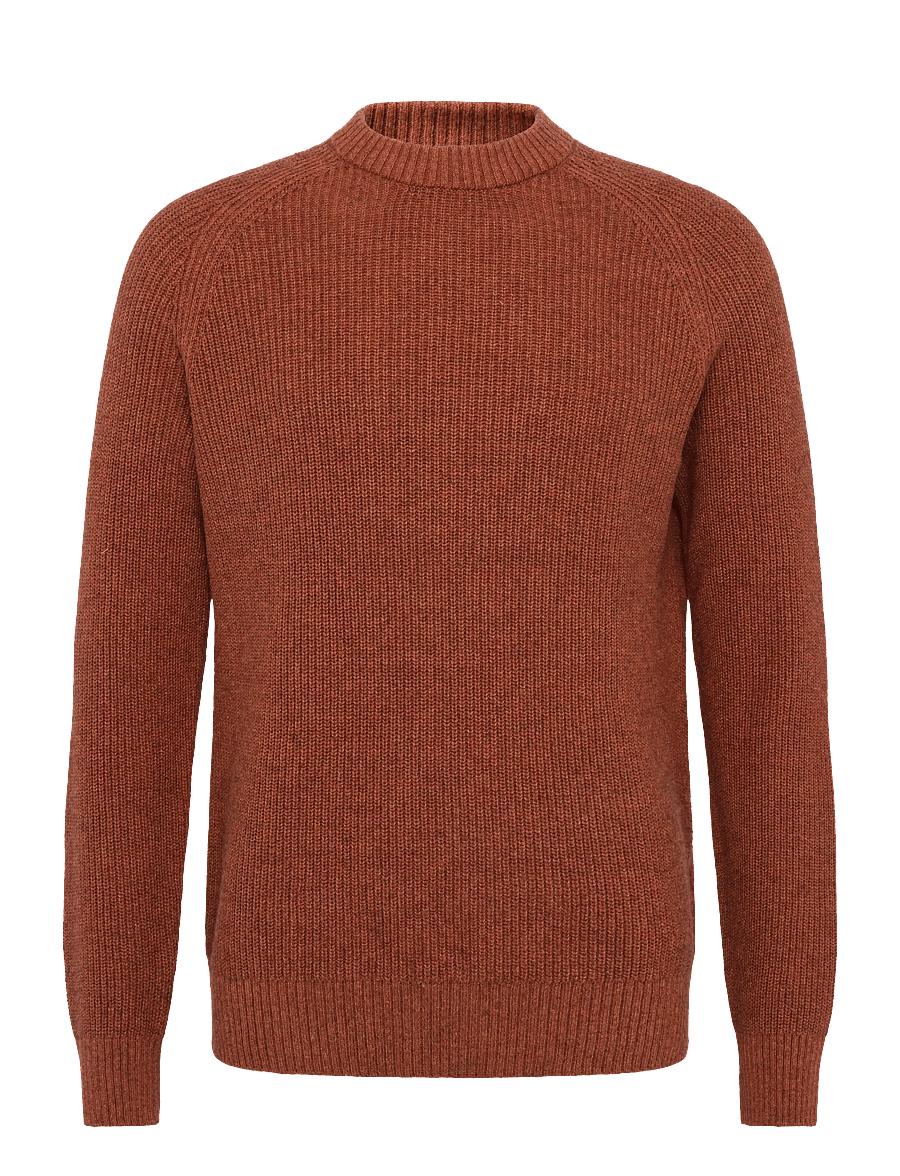 Timberland - Cotton Blend Raglan Sleeve Crewneck Swea - rundhals - brownout heathe - 0