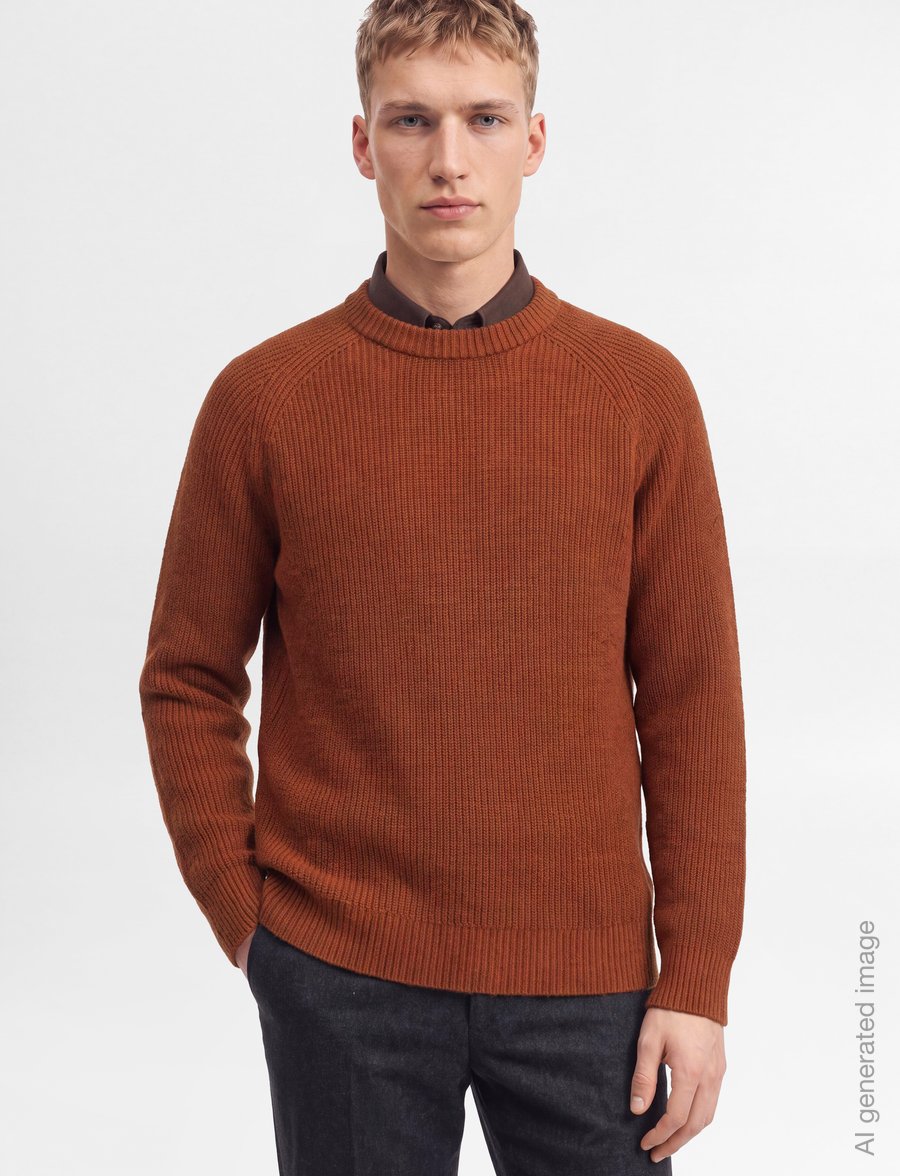 Timberland - Cotton Blend Raglan Sleeve Crewneck Swea - rundhals - brownout heathe - 3