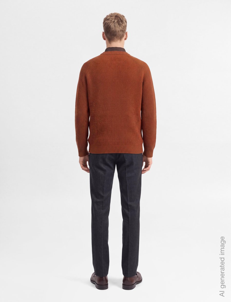 Timberland - Cotton Blend Raglan Sleeve Crewneck Swea - rundhals - brownout heathe - 4
