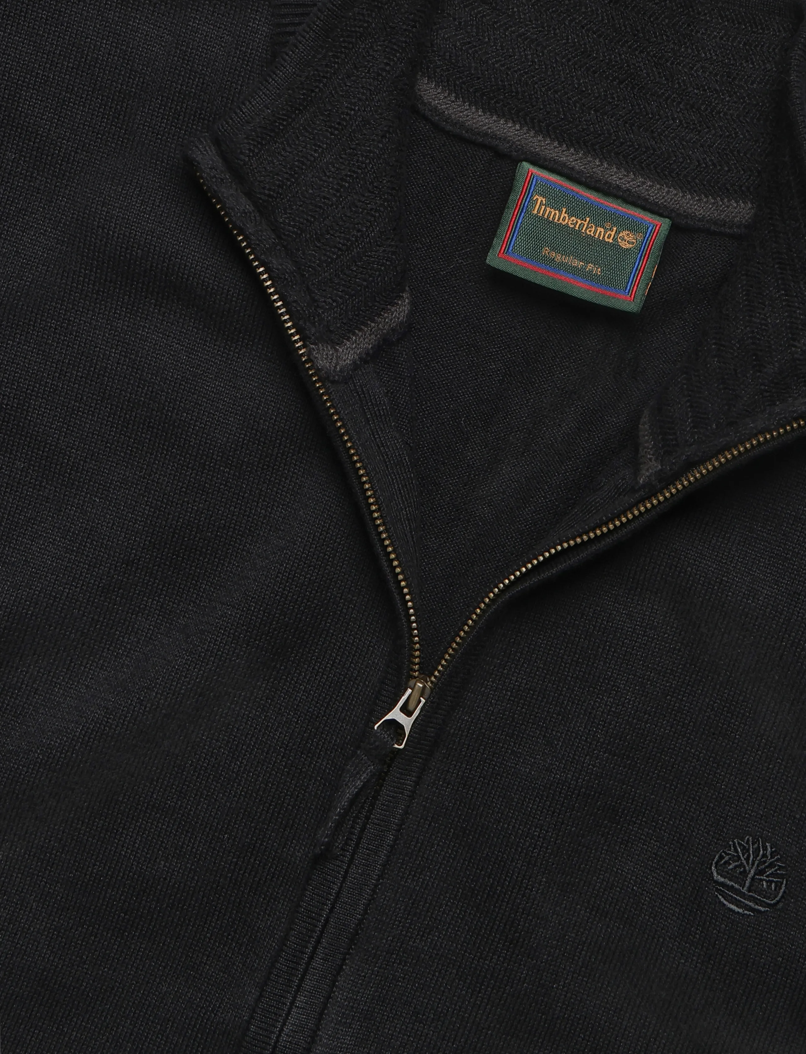 Timberland - Cotton Full Zip Sweater - black - 2