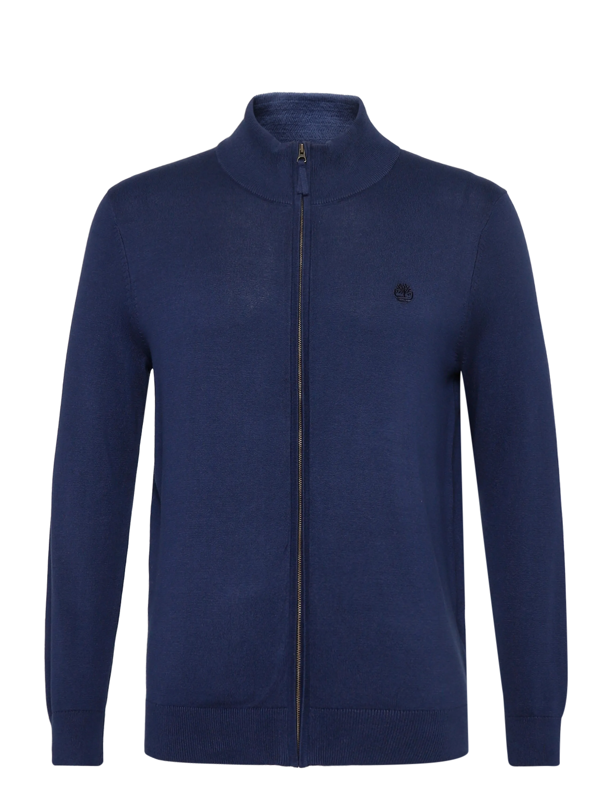 Timberland Cotton Full Zip Sweater - Clothing - NAVAL ACADEMY / navy