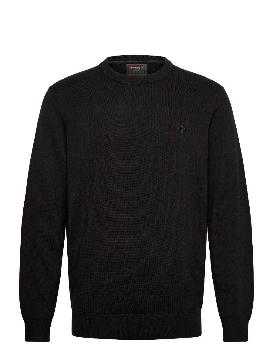 Timberland - Cotton Crew Neck Sweater - rundhals - black - 0