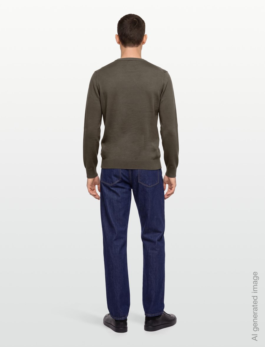 Timberland - Cotton Crew Neck Sweater - round necks - sea turtle - 4