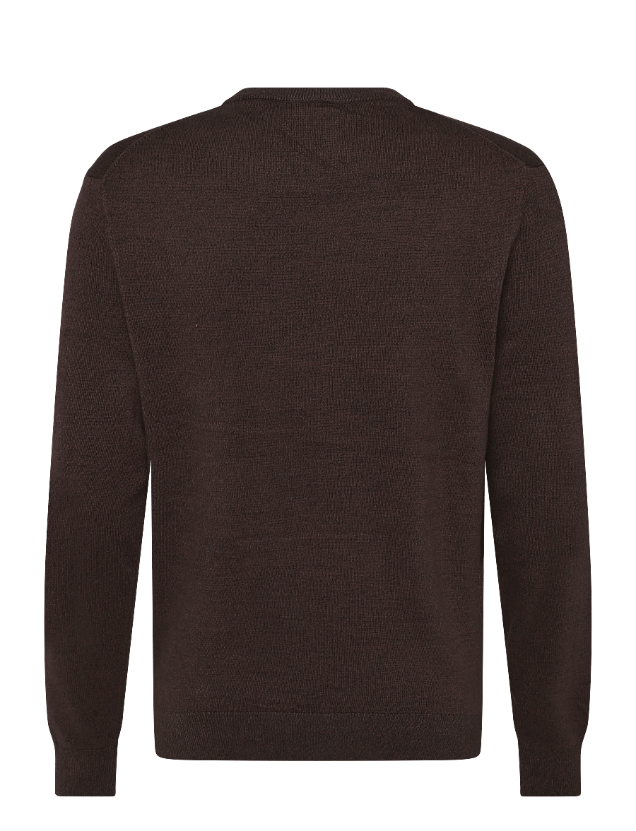 Timberland - Cotton Crew Neck Sweater - round necks - mole heather - 1