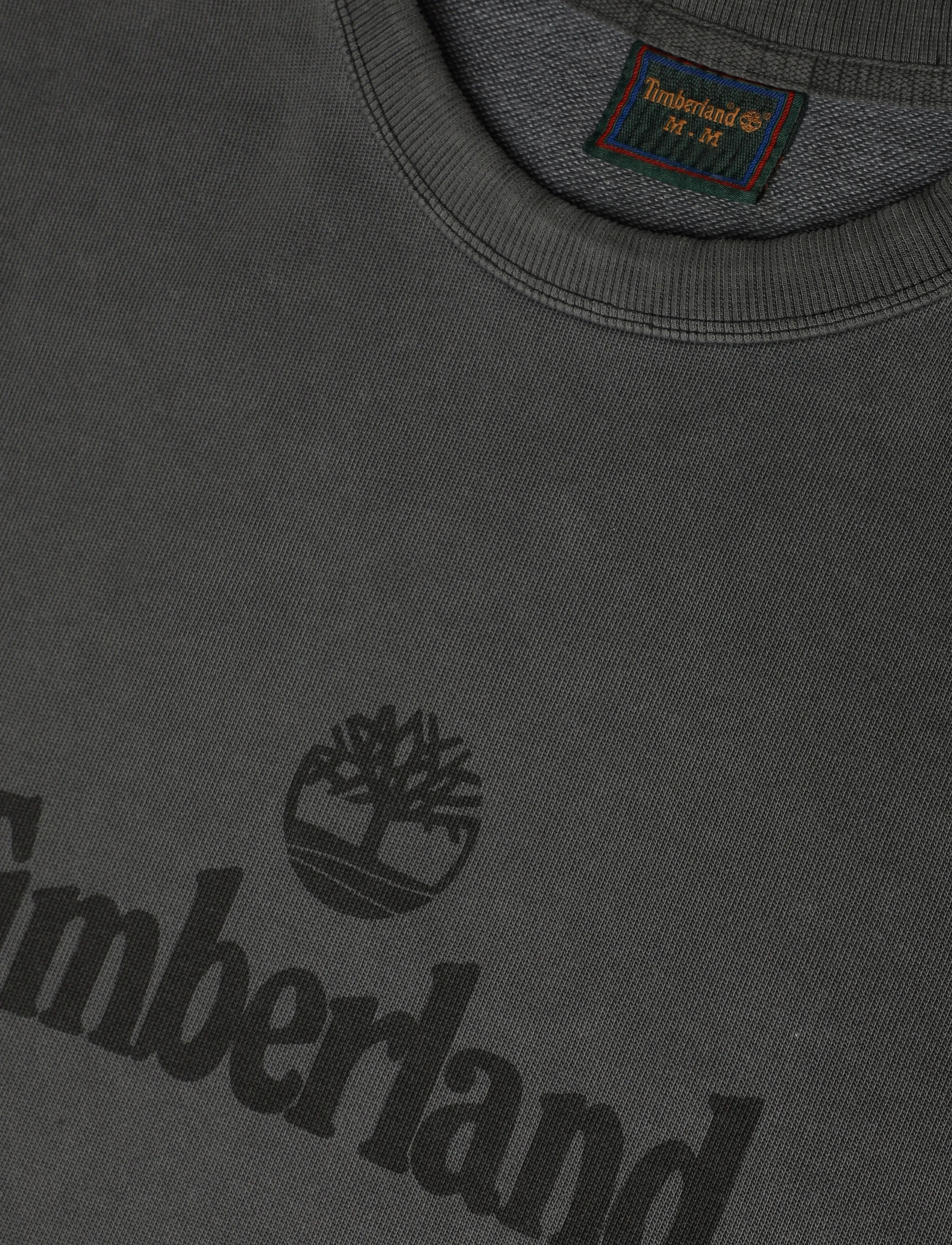 Timberland - GD LB Print Crew Sweatshirt - black washed - 2