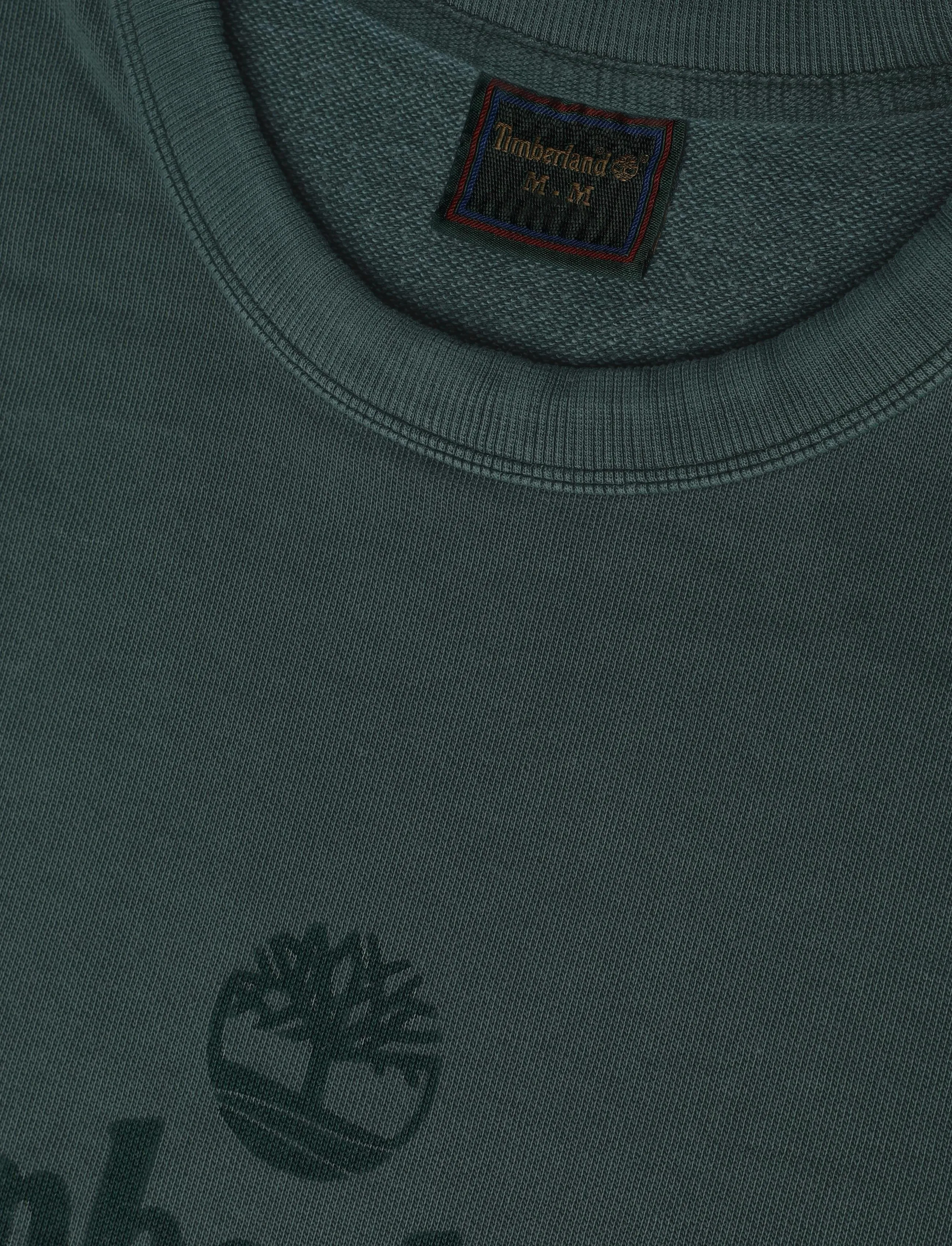 Timberland - GD LB Print Crew Sweatshirt - scarab washed - 2