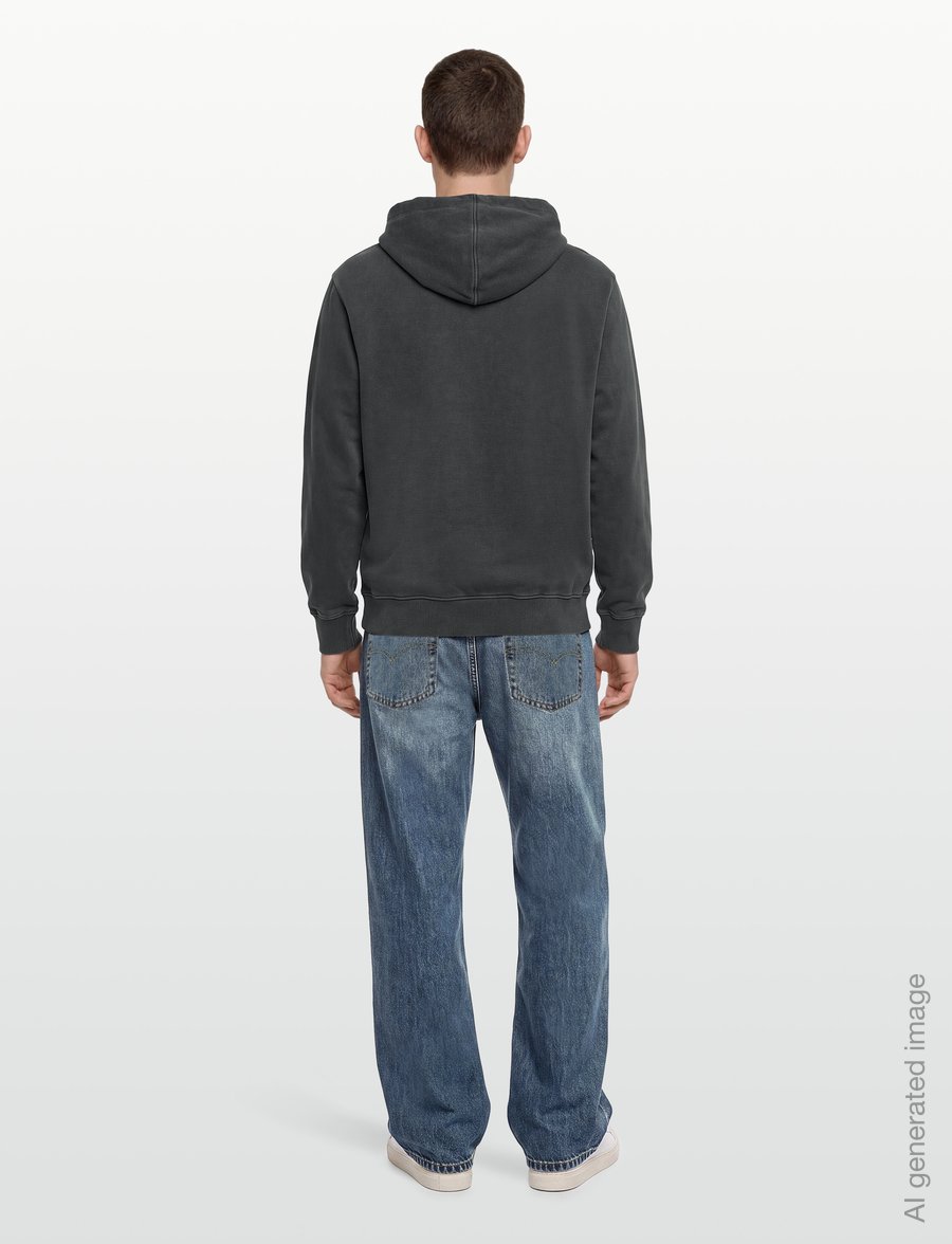 Timberland - GD LB Print Hoodie - hoodies - black washed - 4