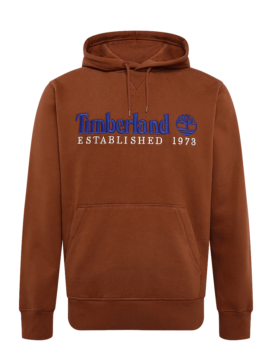 Timberland - Embroidered Logo BB Hoodie - hoodies - brownout - 0