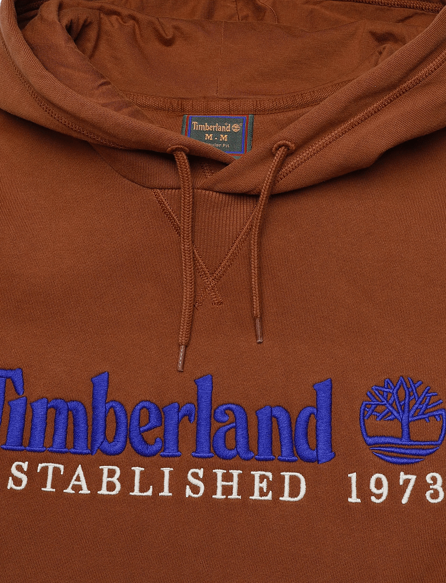 Timberland - Embroidered Logo BB Hoodie - hoodies - brownout - 2