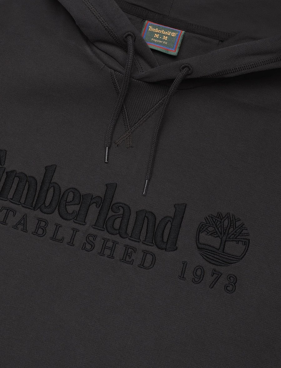 Timberland - Embroidered Logo BB Hoodie - kapuzenpullover - vintage black - 5