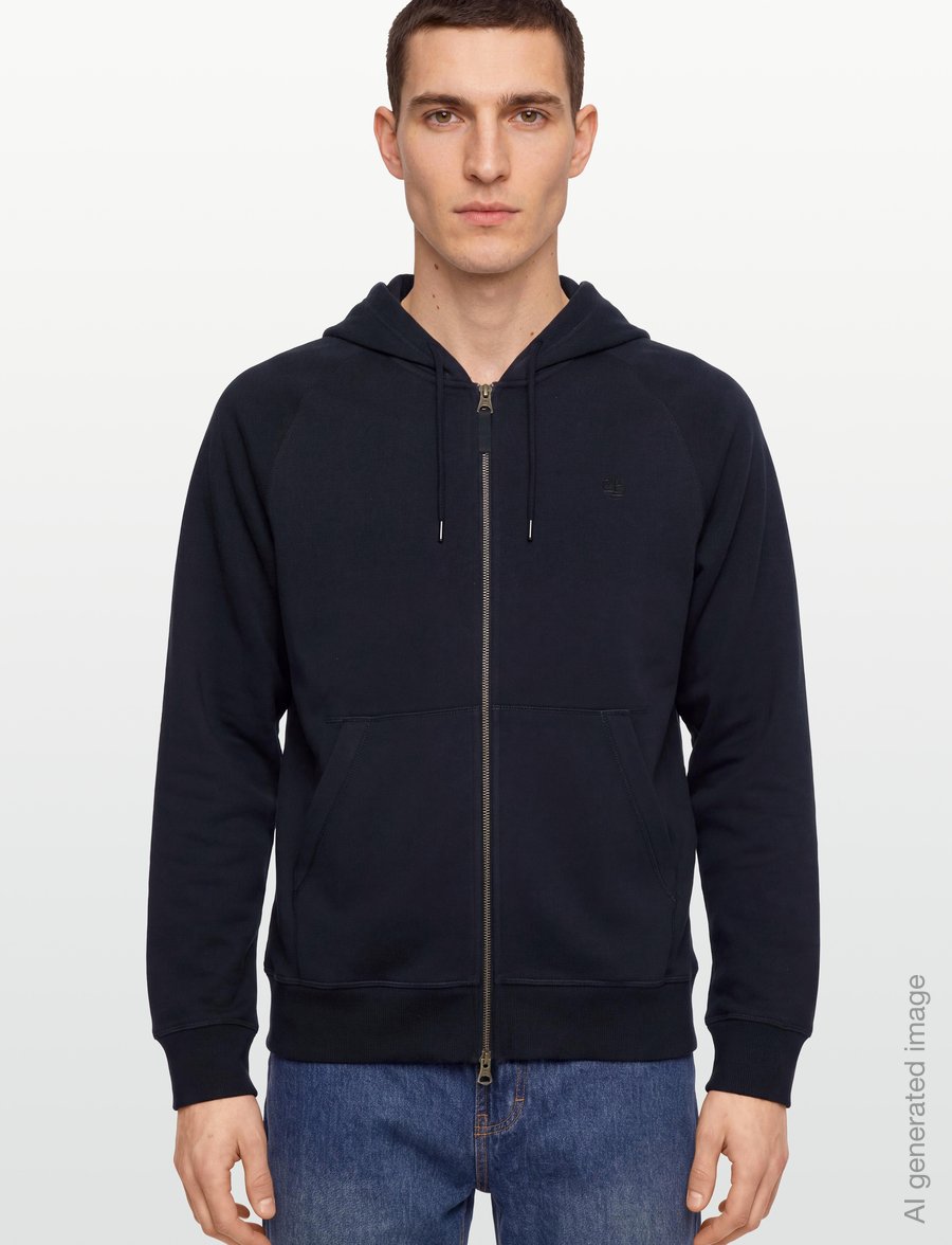 Timberland - LB Full Zip Hoodie - kapuzenpullover - black - 3