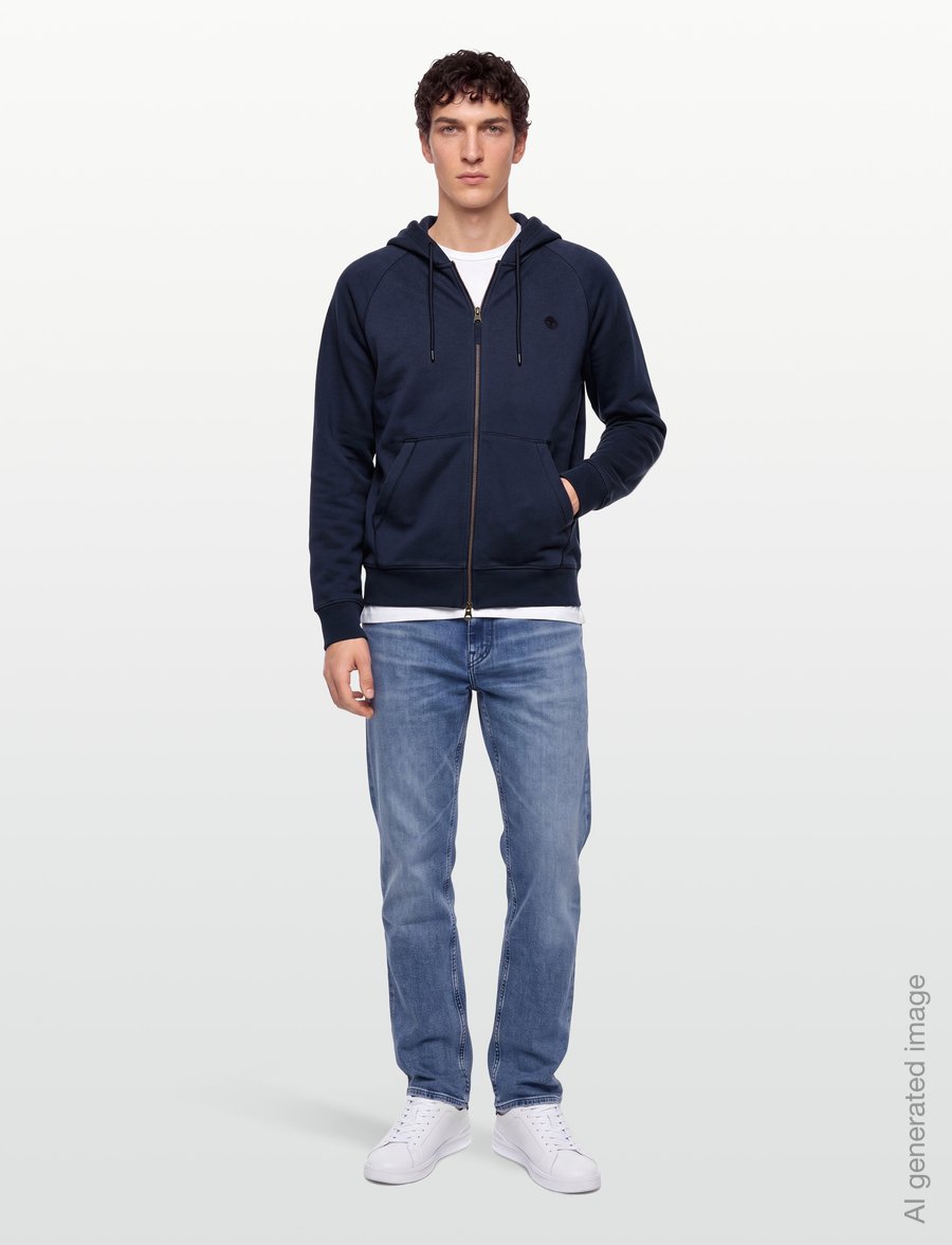 Timberland - LB Full Zip Hoodie - hoodies - naval academy - 0