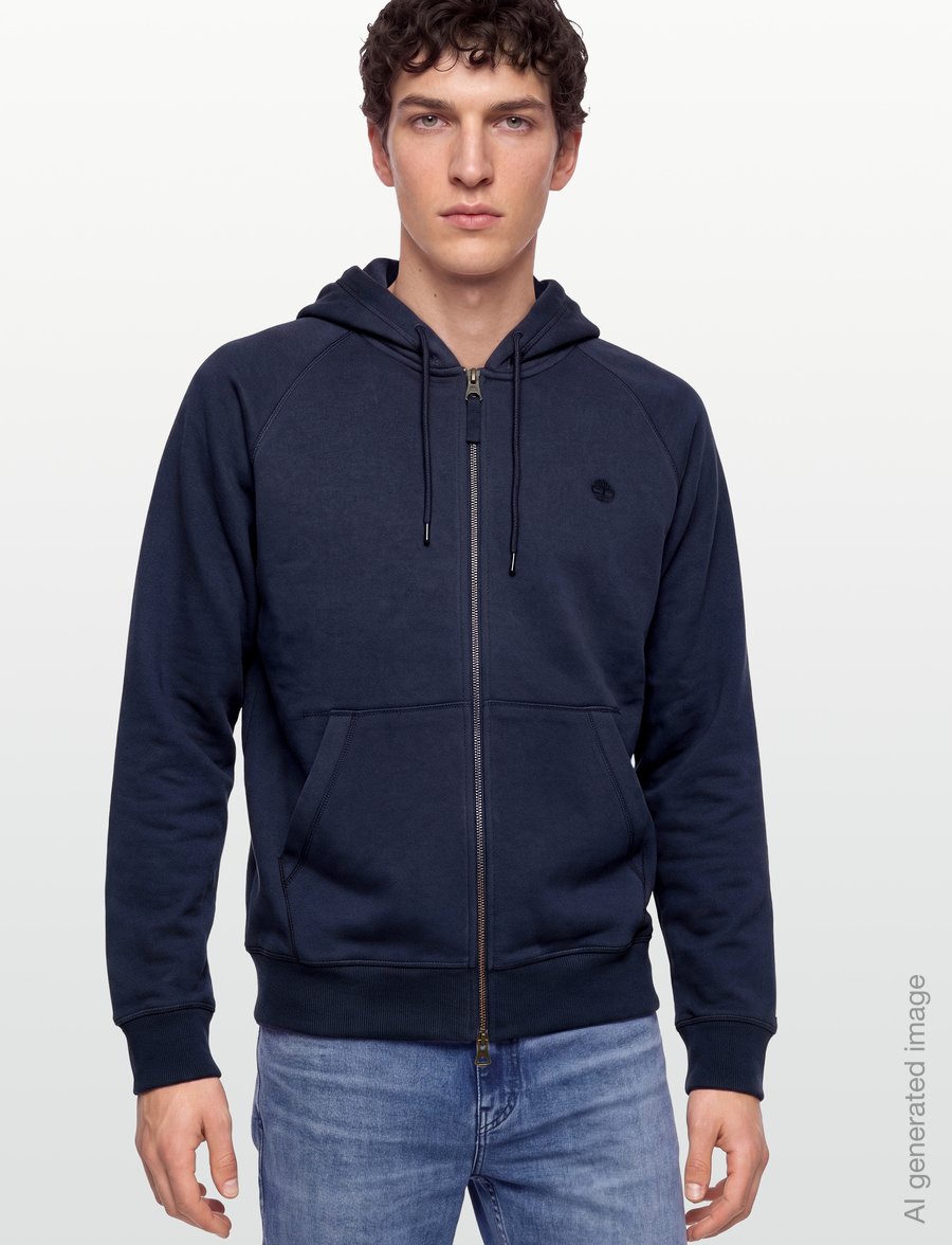 Timberland - LB Full Zip Hoodie - hoodies - naval academy - 3
