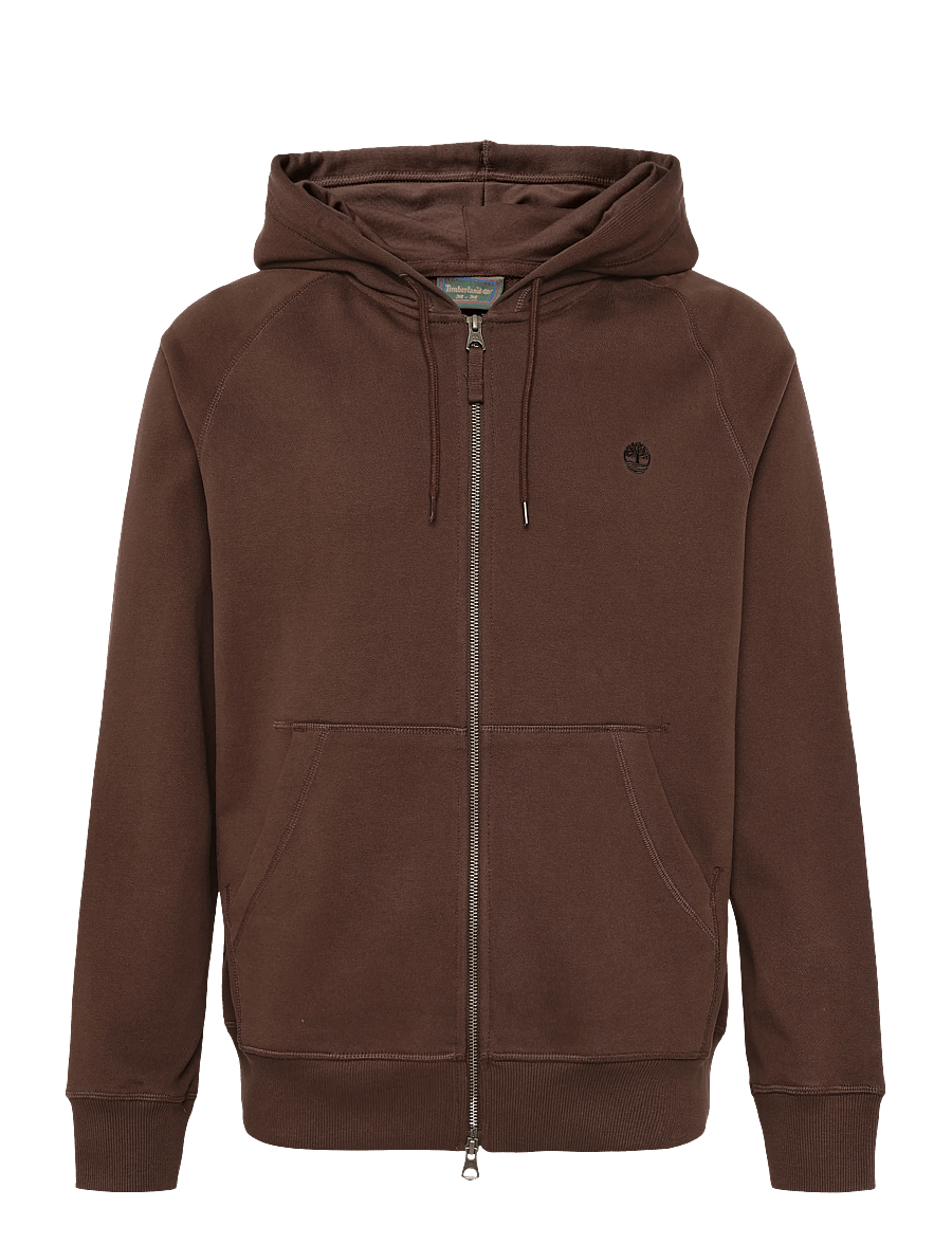 Timberland - LB Full Zip Hoodie - hoodies - chicory coffee - 0
