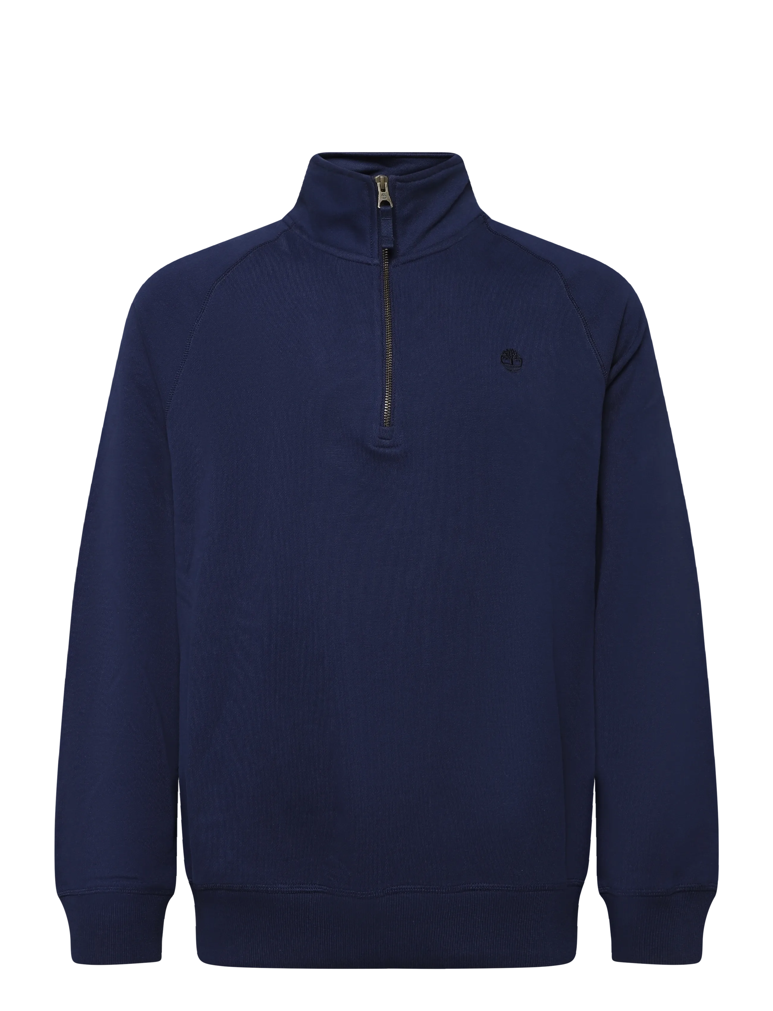 Timberland Tree Embroidered Logo 1/4 Zip LB Sweatsh - Clothing - NAVAL ACADEMY / navy