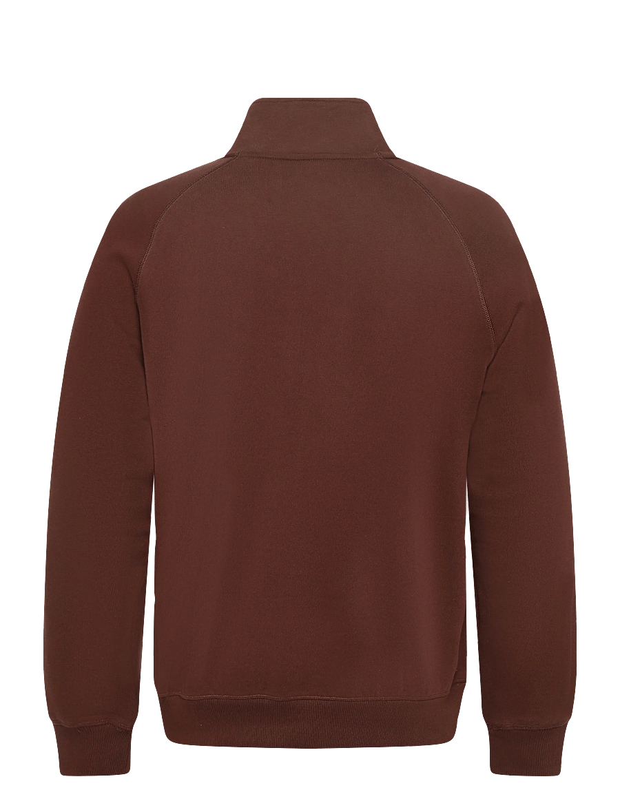 Timberland - Tree Embroidered Logo 1/4 Zip LB Sweatsh - dressipluusid - chicory coffee - 1