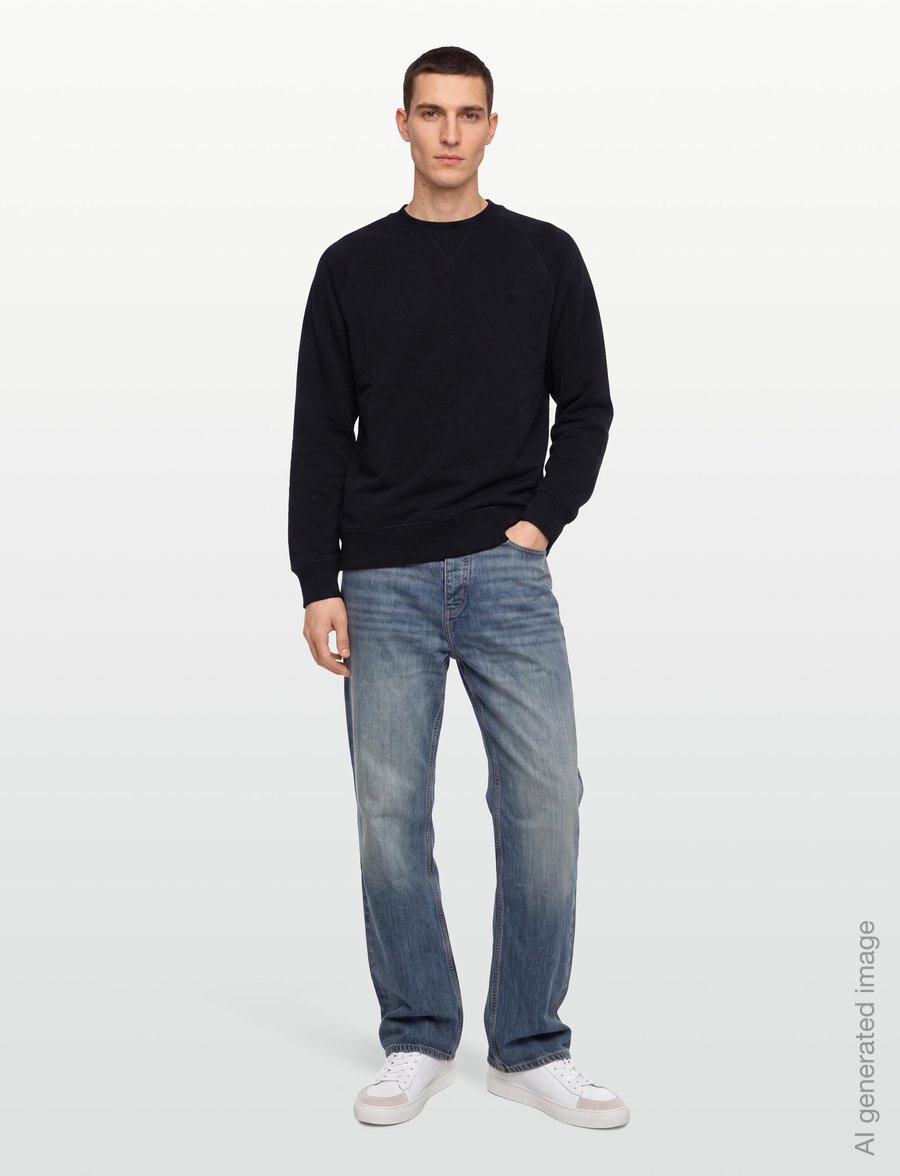Timberland - LB Crew Sweatshirt - sweatshirts - black - 0