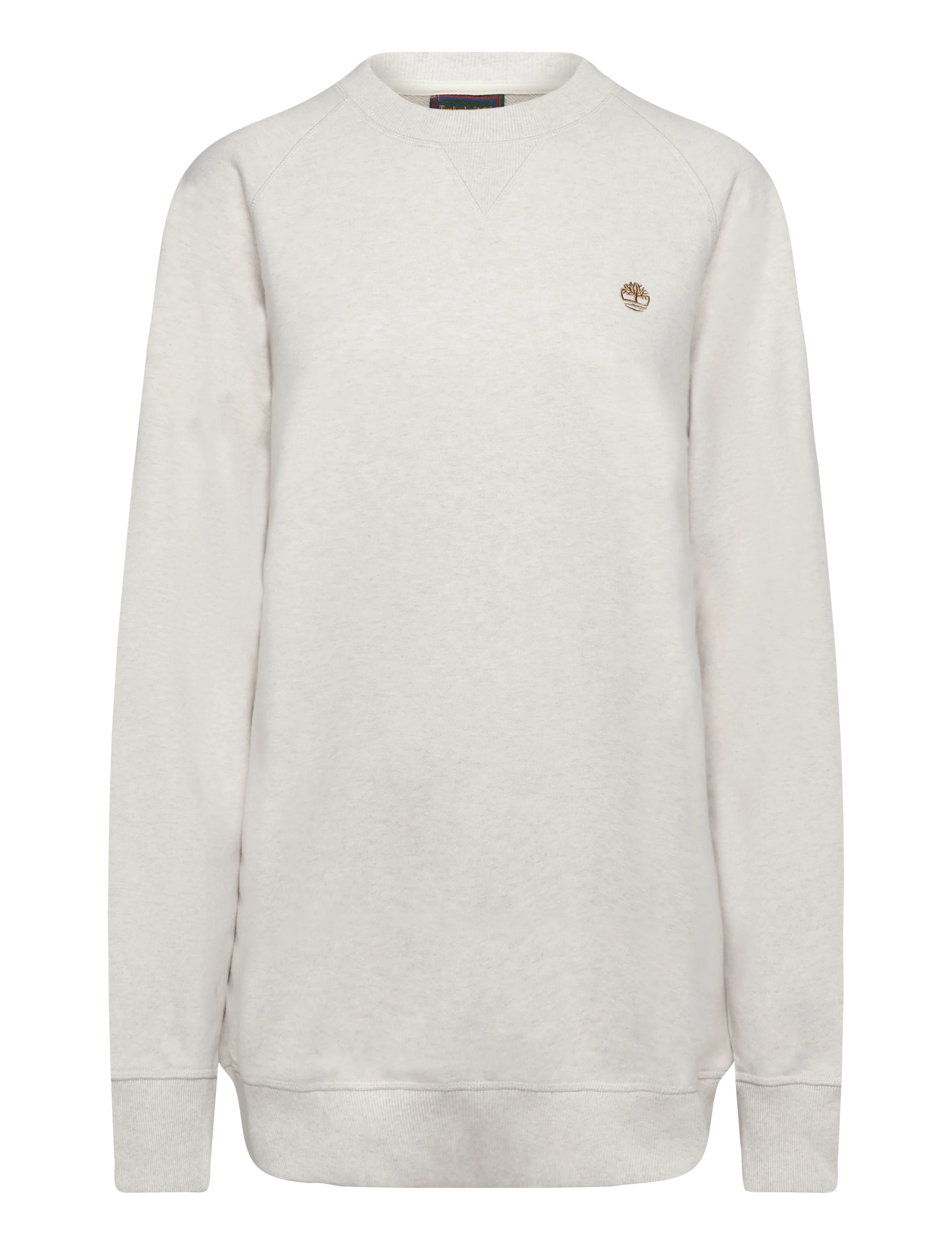Timberland LB Crew Sweatshirt - Sweatshirts - LGHT OATML HTHR / beige