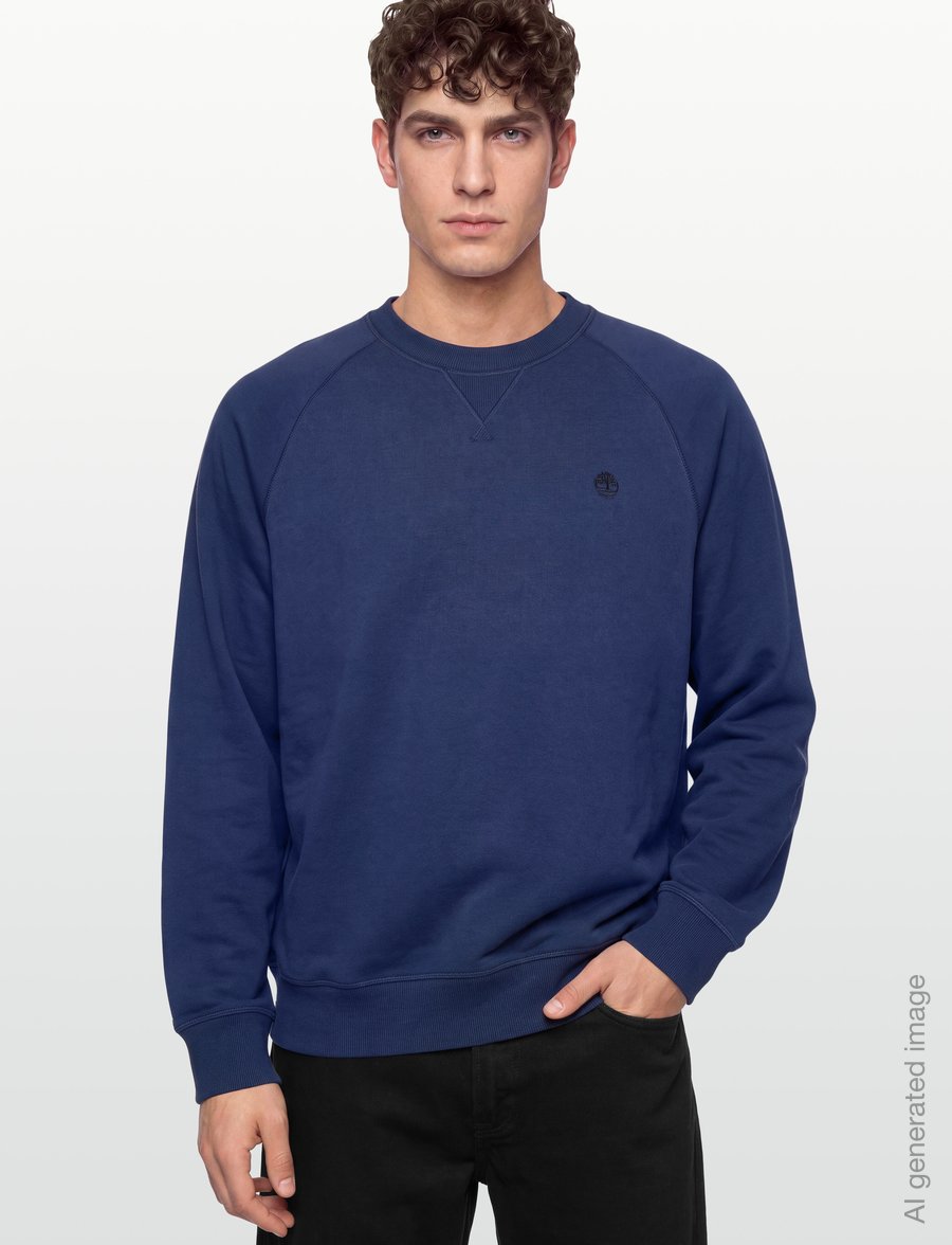 Timberland - LB Crew Sweatshirt - sweatshirts - naval academy - 3