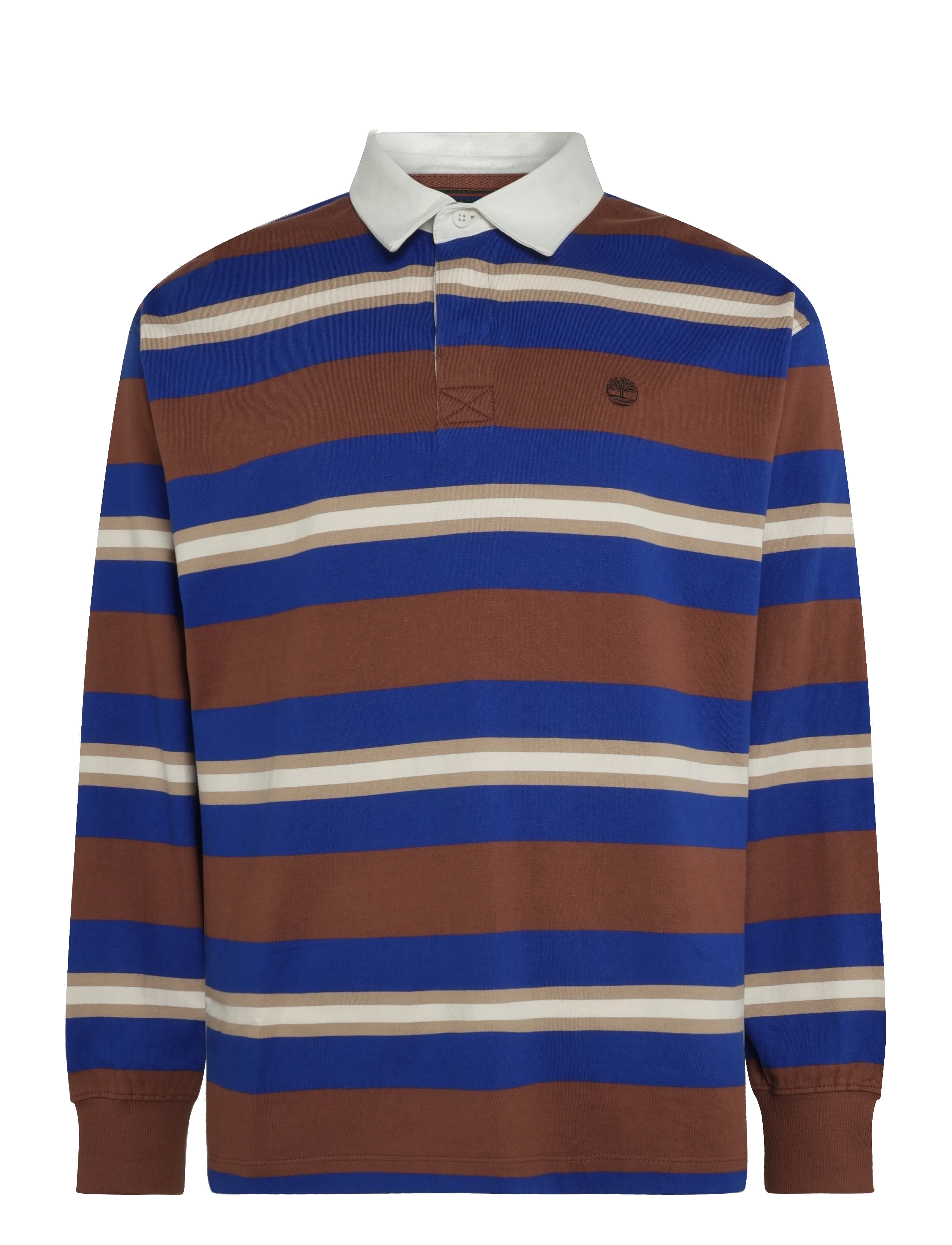 Timberland LS Rugby Polo - Kleidung - BROWNOUT YD / brown