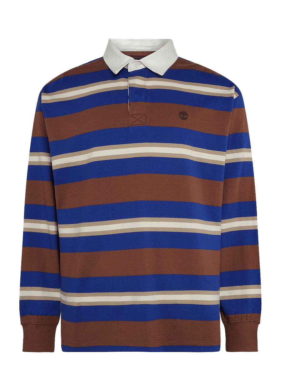 Timberland - LS Rugby Polo - långärmade pikéer - brownout yd - 0