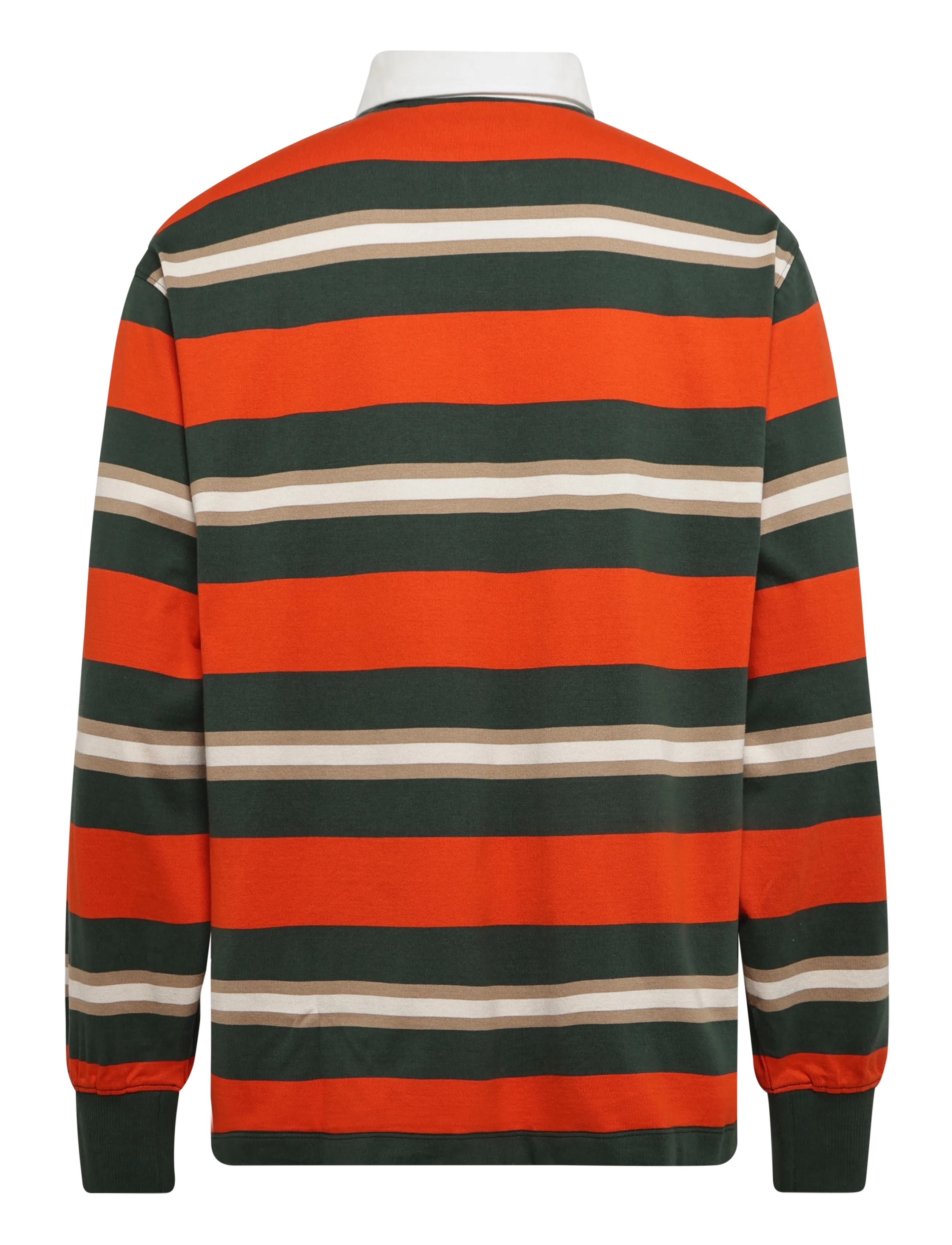 Timberland - LS Rugby Polo - tangerine t yd - 1