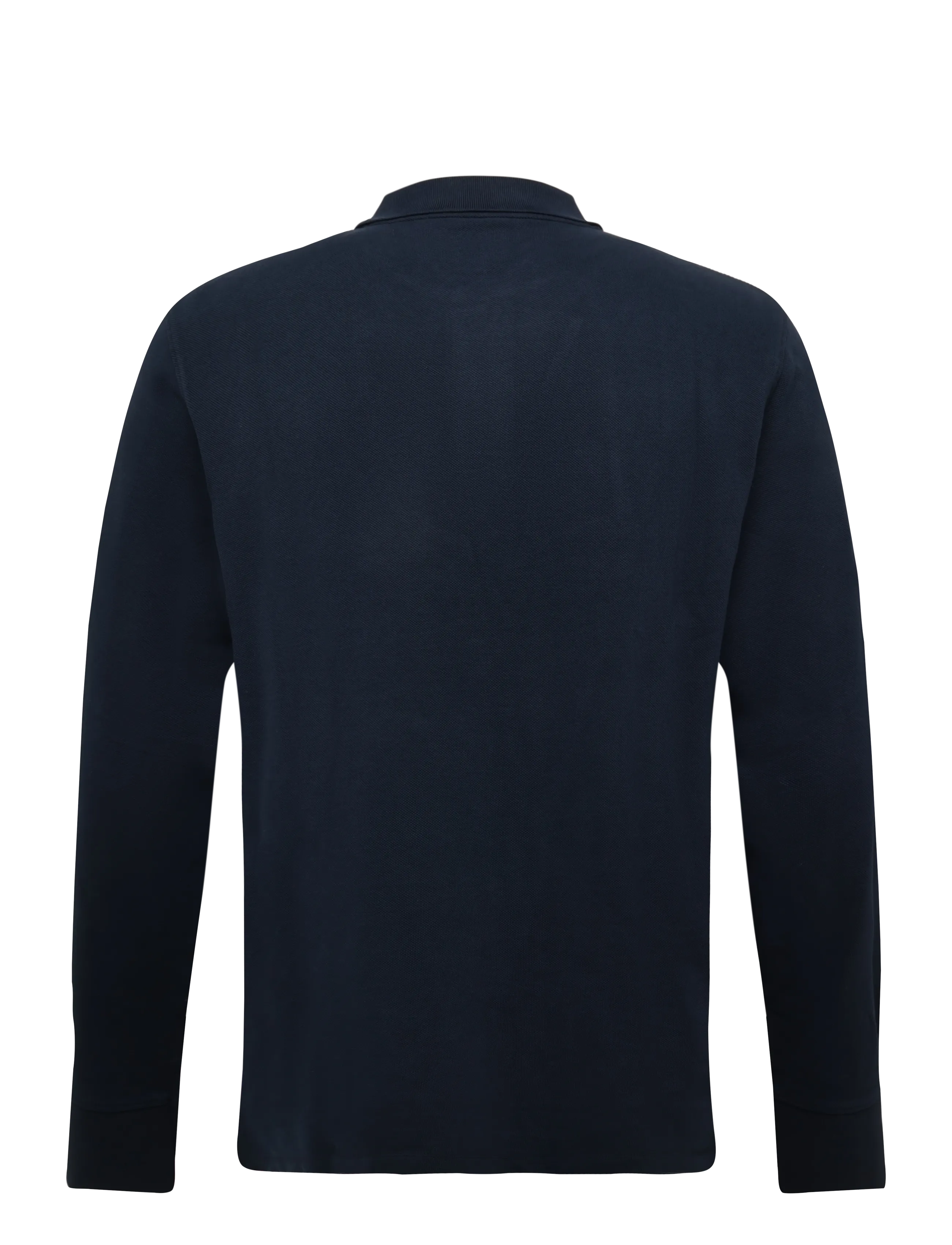Timberland - LS Pique Polo - long-sleeved polos - dark sapphire - 1
