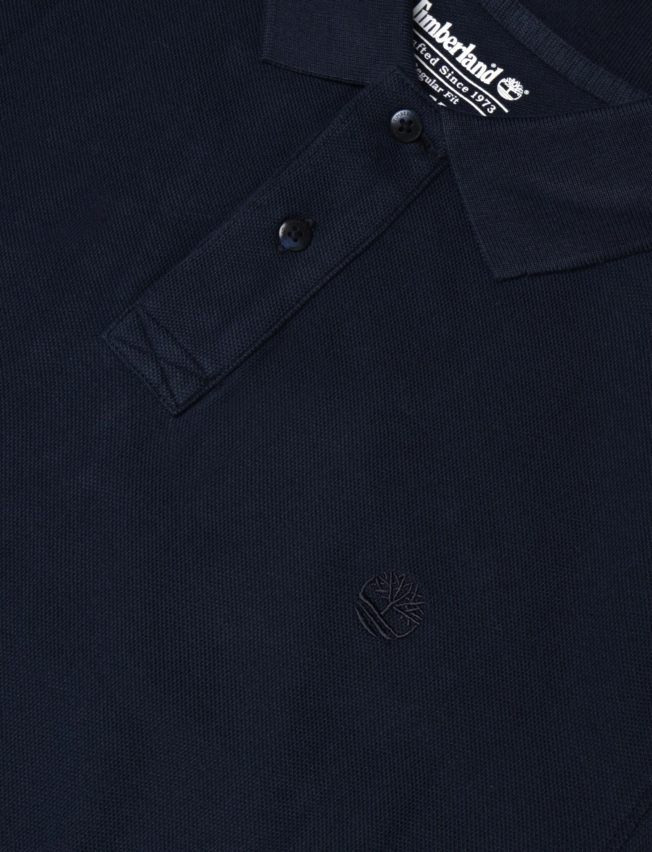 Timberland - LS Pique Polo - long-sleeved polos - dark sapphire - 2