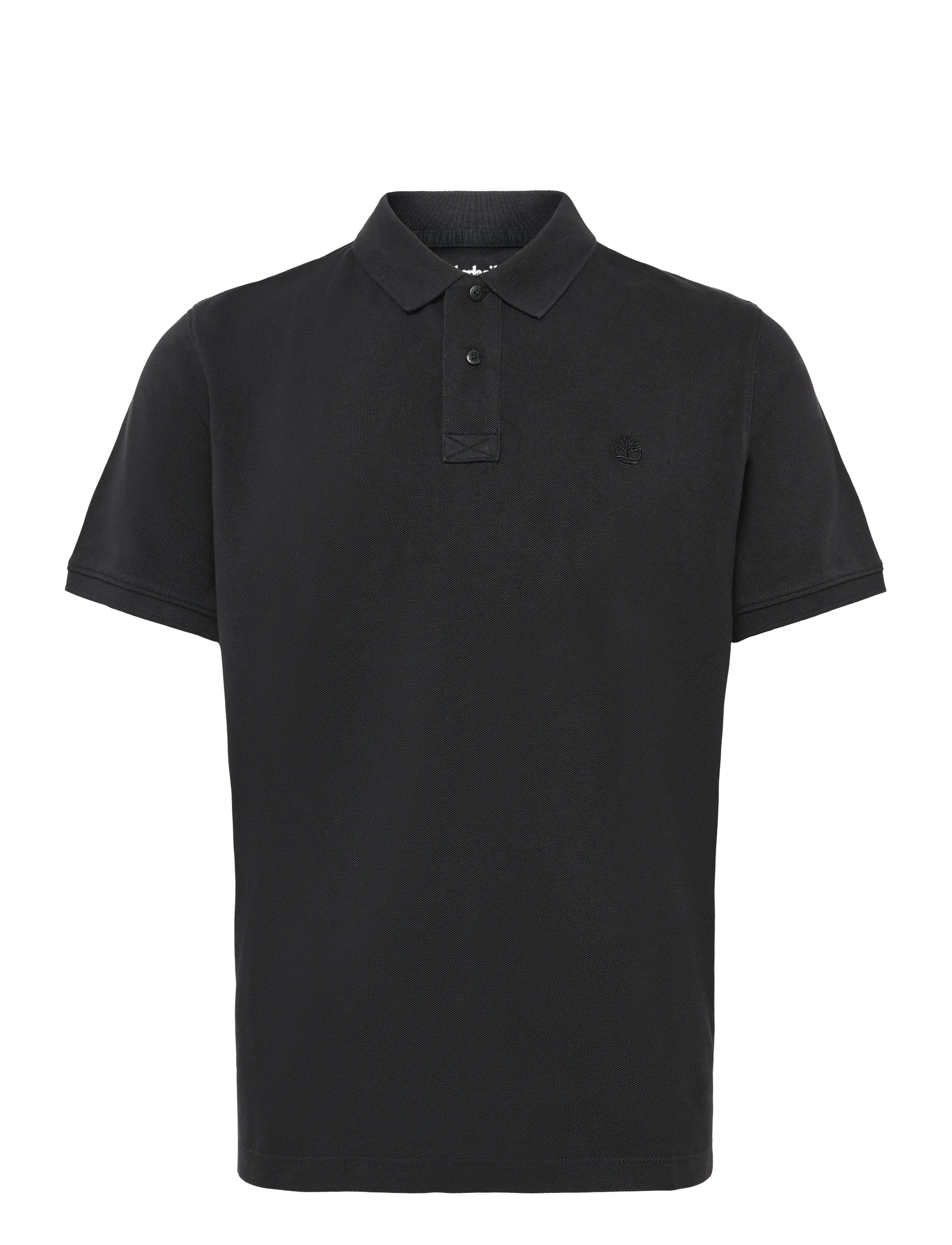 Timberland Pique SS Polo - Streetstyle - BLACK / black