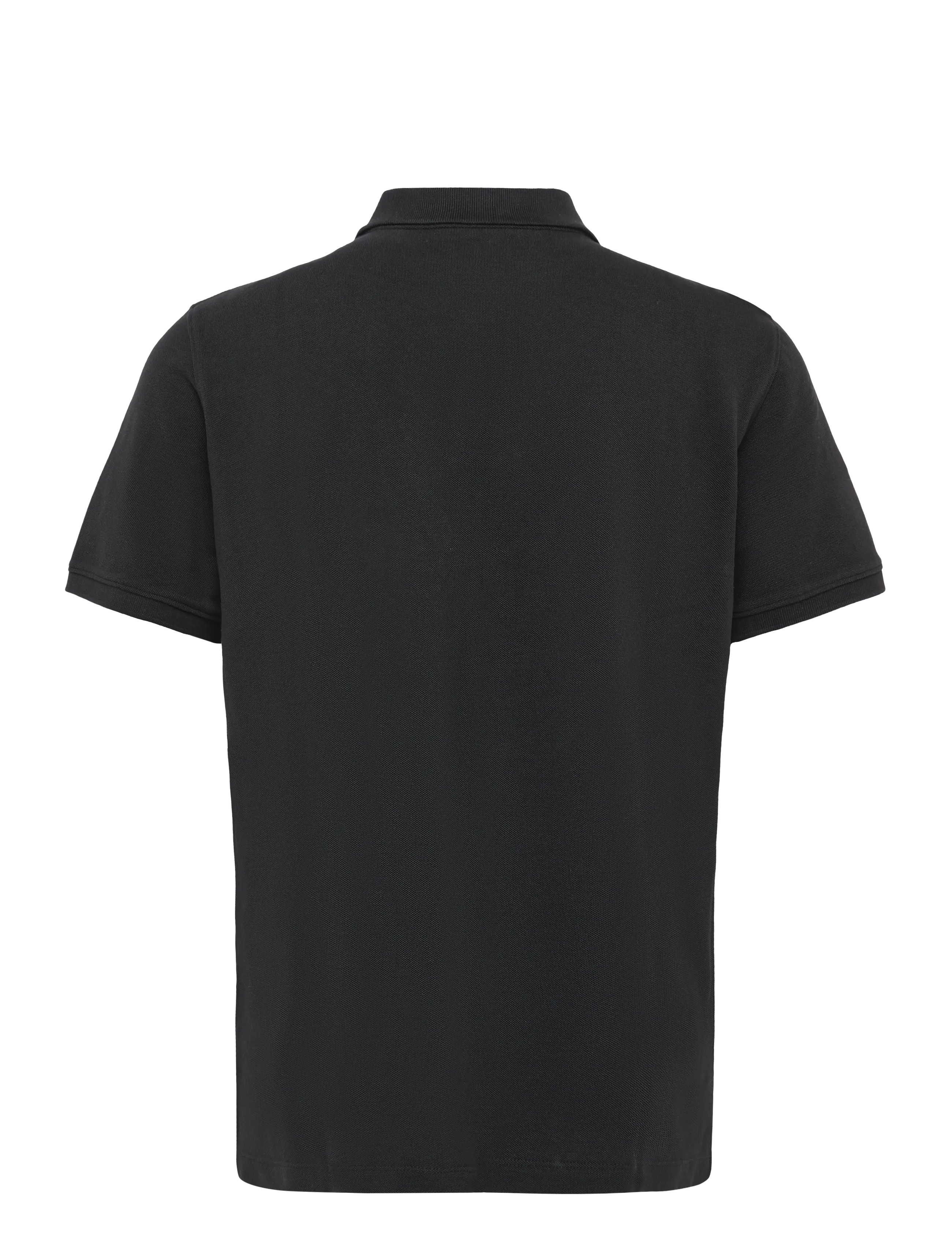 Timberland - Pique SS Polo - kortærmede poloer - black - 1
