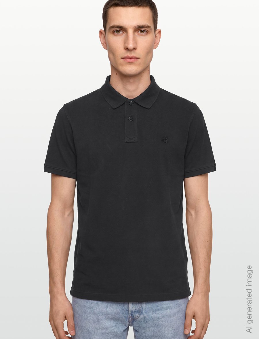 Timberland - Pique SS Polo - kurzärmelig - black - 3