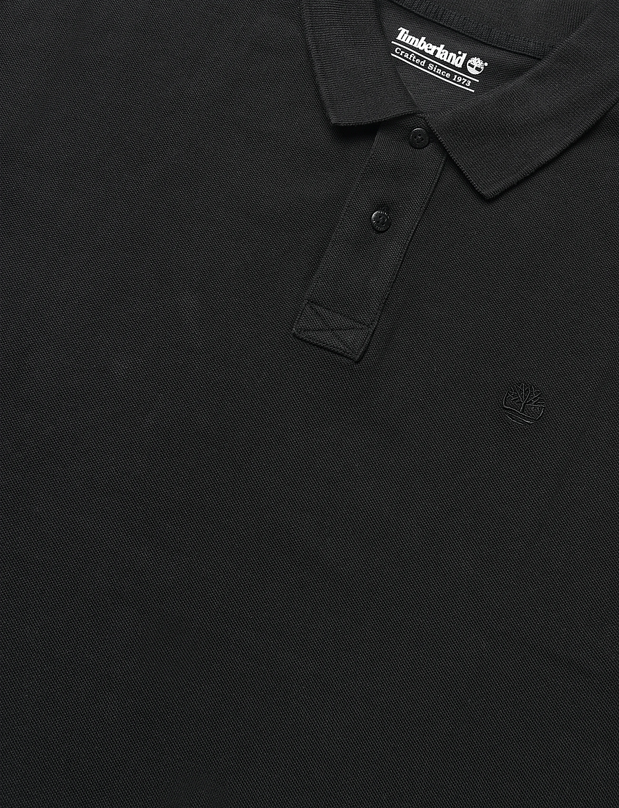 Timberland - Pique SS Polo - kurzärmelig - black - 2
